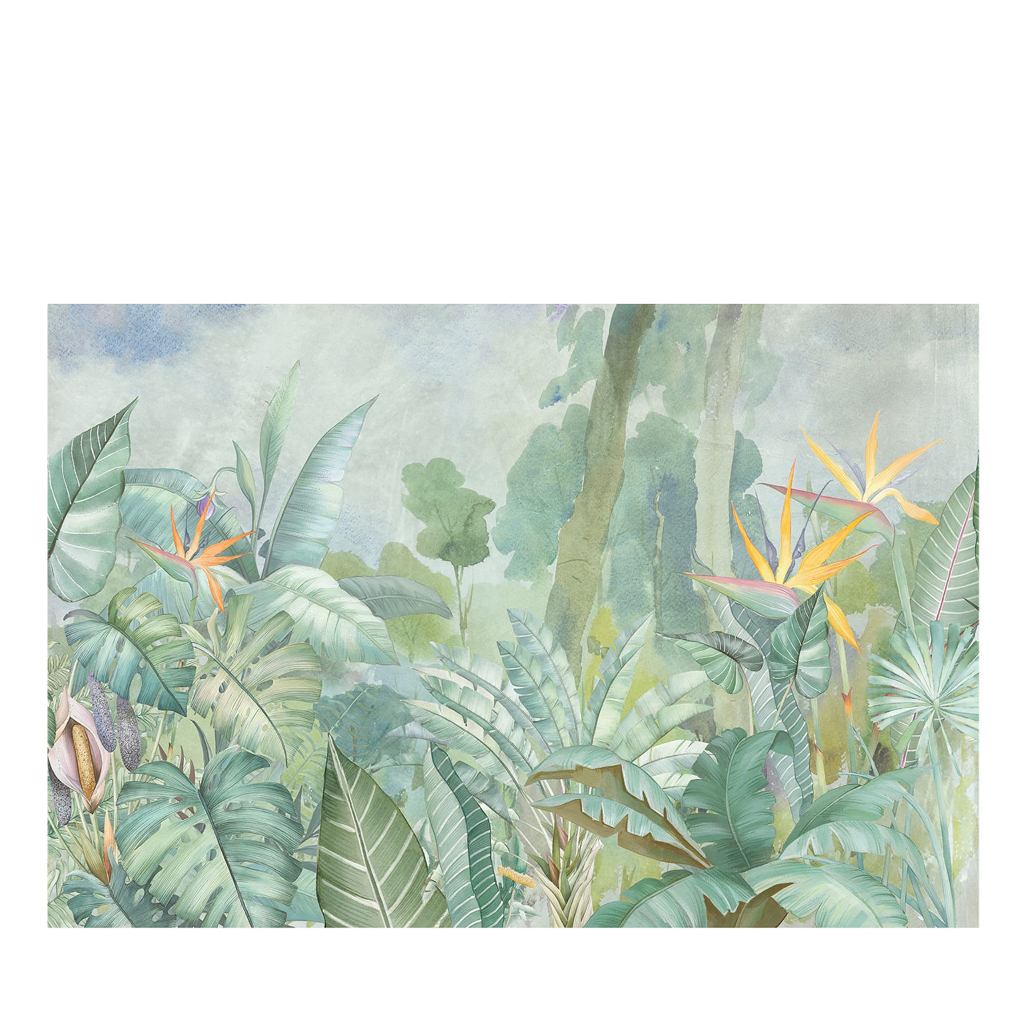 Papier peint texturé Jungle - Vue principale