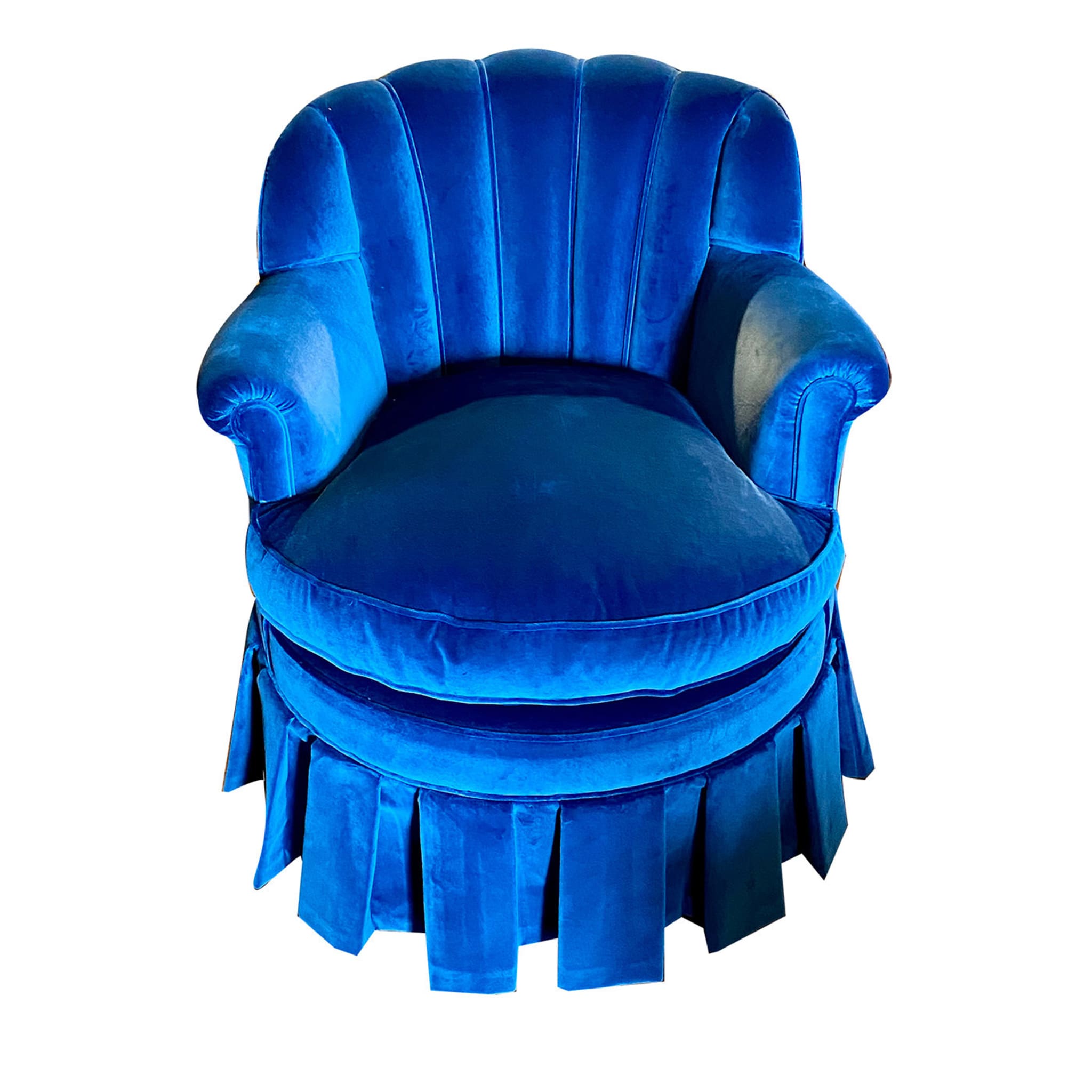 Conchiglia Blue Armchair - Main view