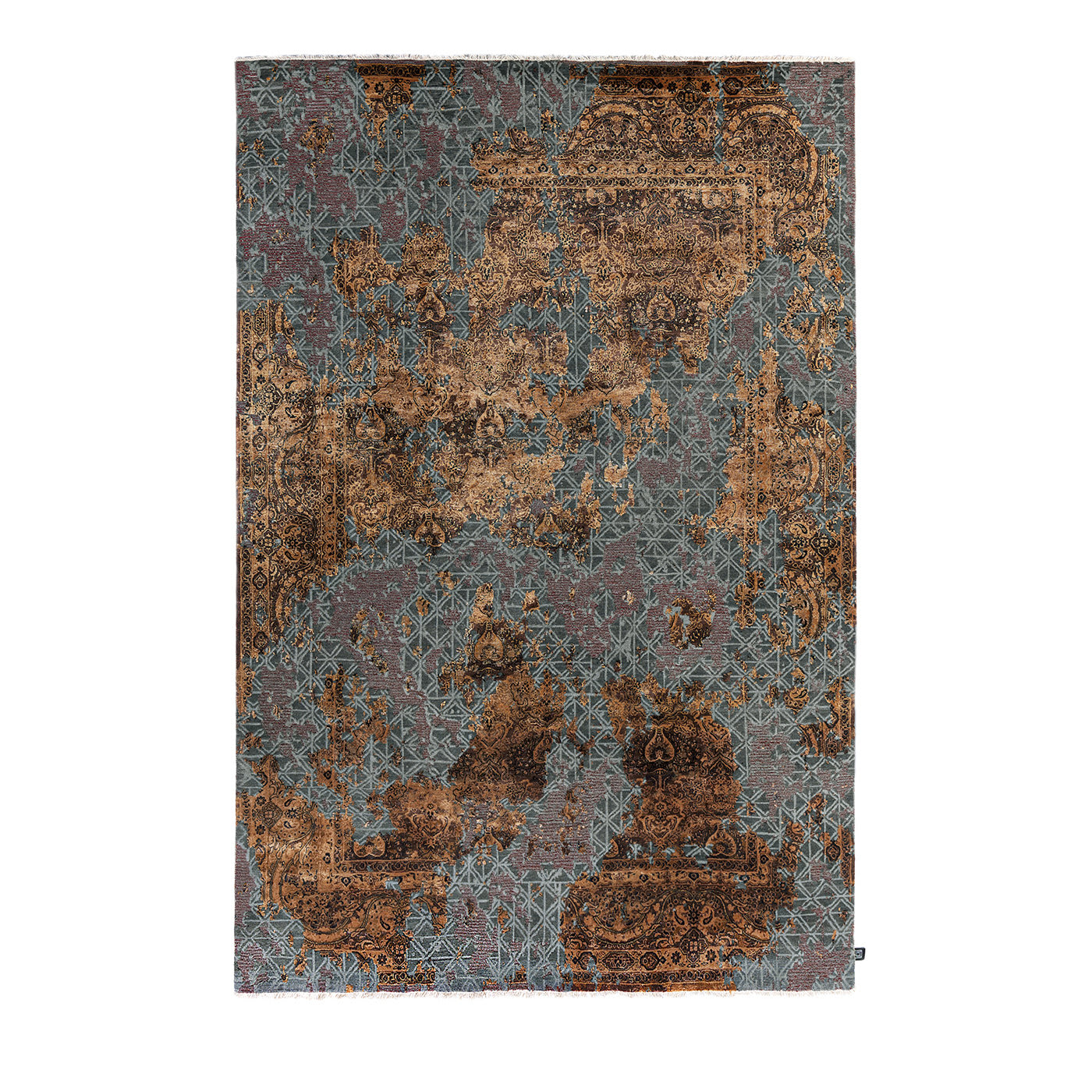 Damask Revise Burnt Rug - Carpet Edition