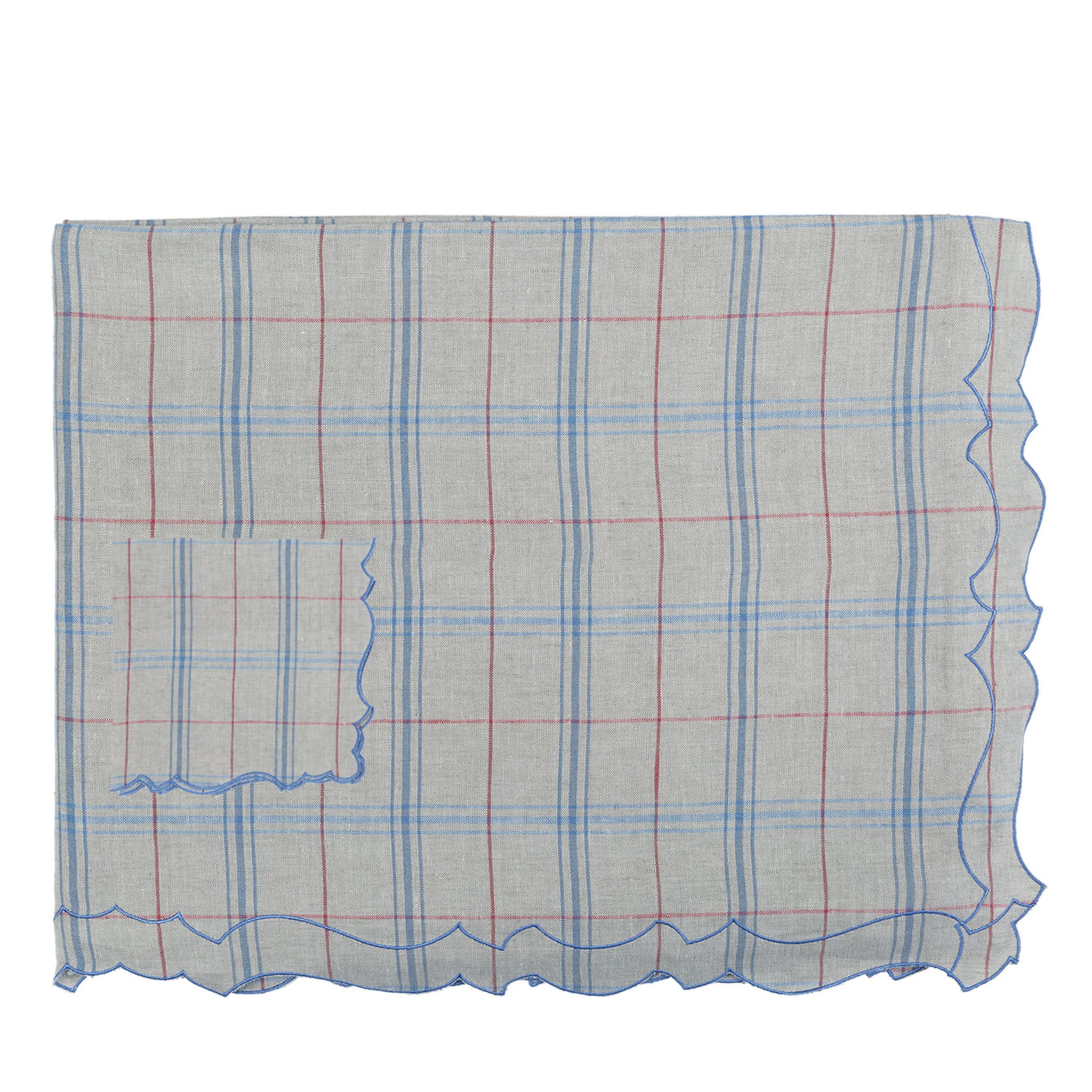Nappe Ciclamino Par R avec 8 serviettes de table - Vue principale