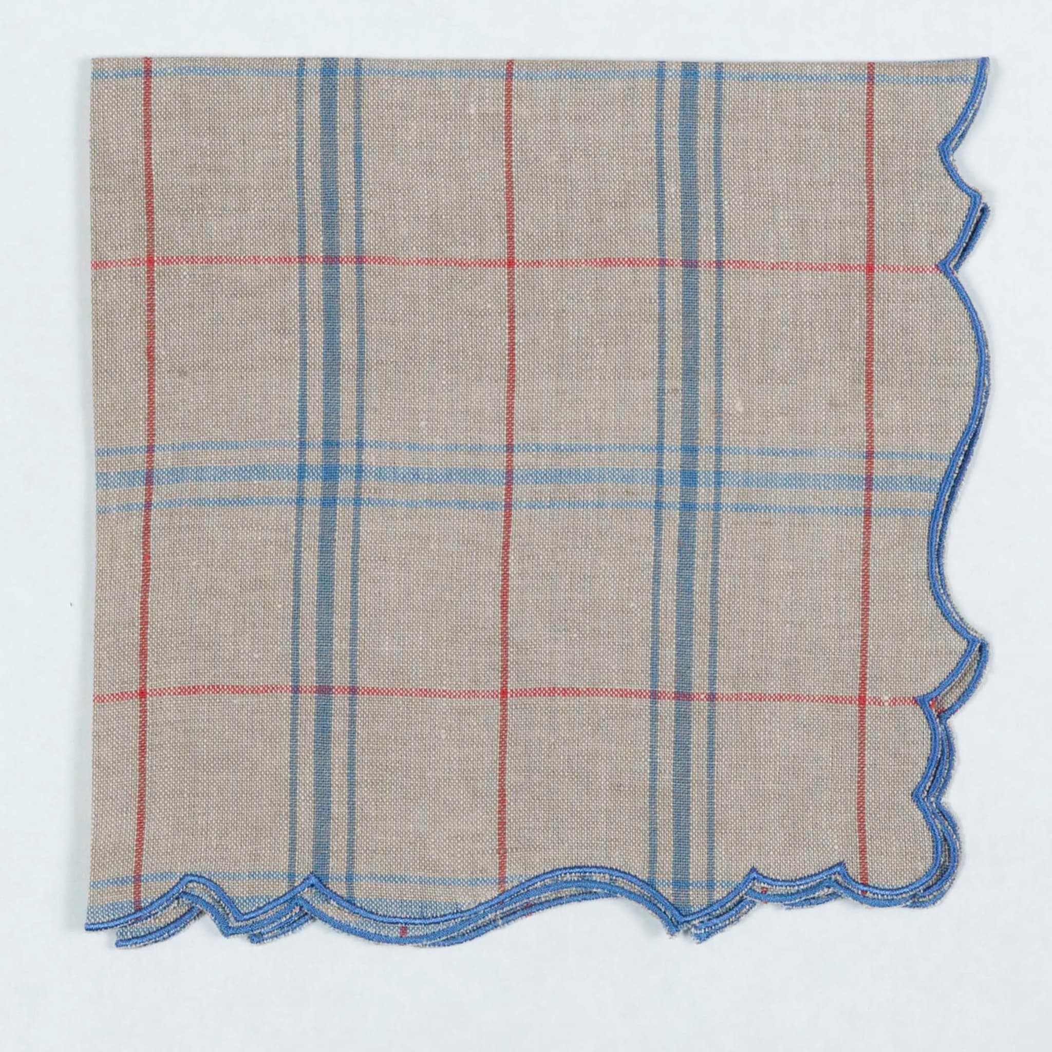 Ciclamino Par R Tablecloth with 8 napkins - Alternative view 4