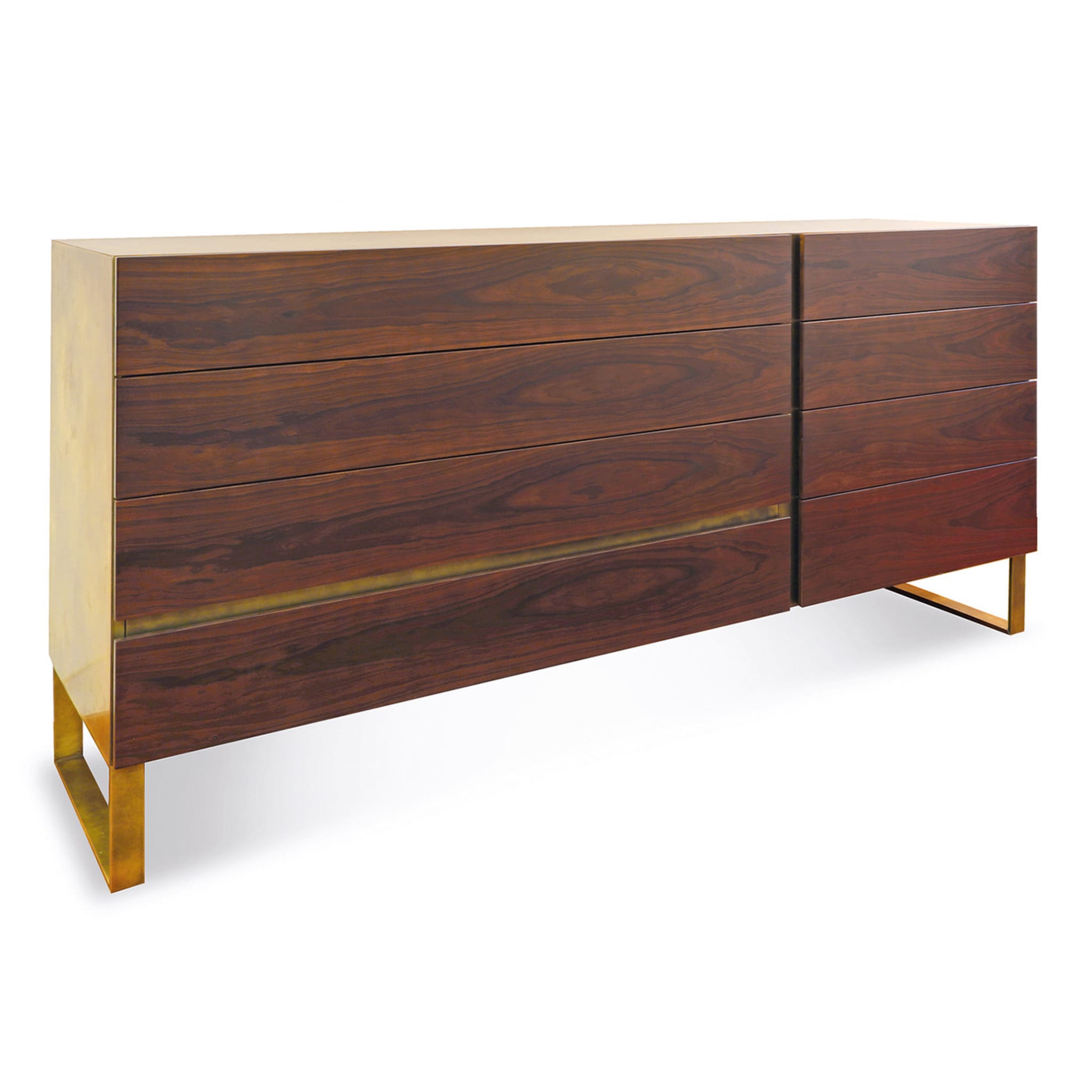 Gold Chest of Drawers by Roberto Del Dò - Alternative view 1