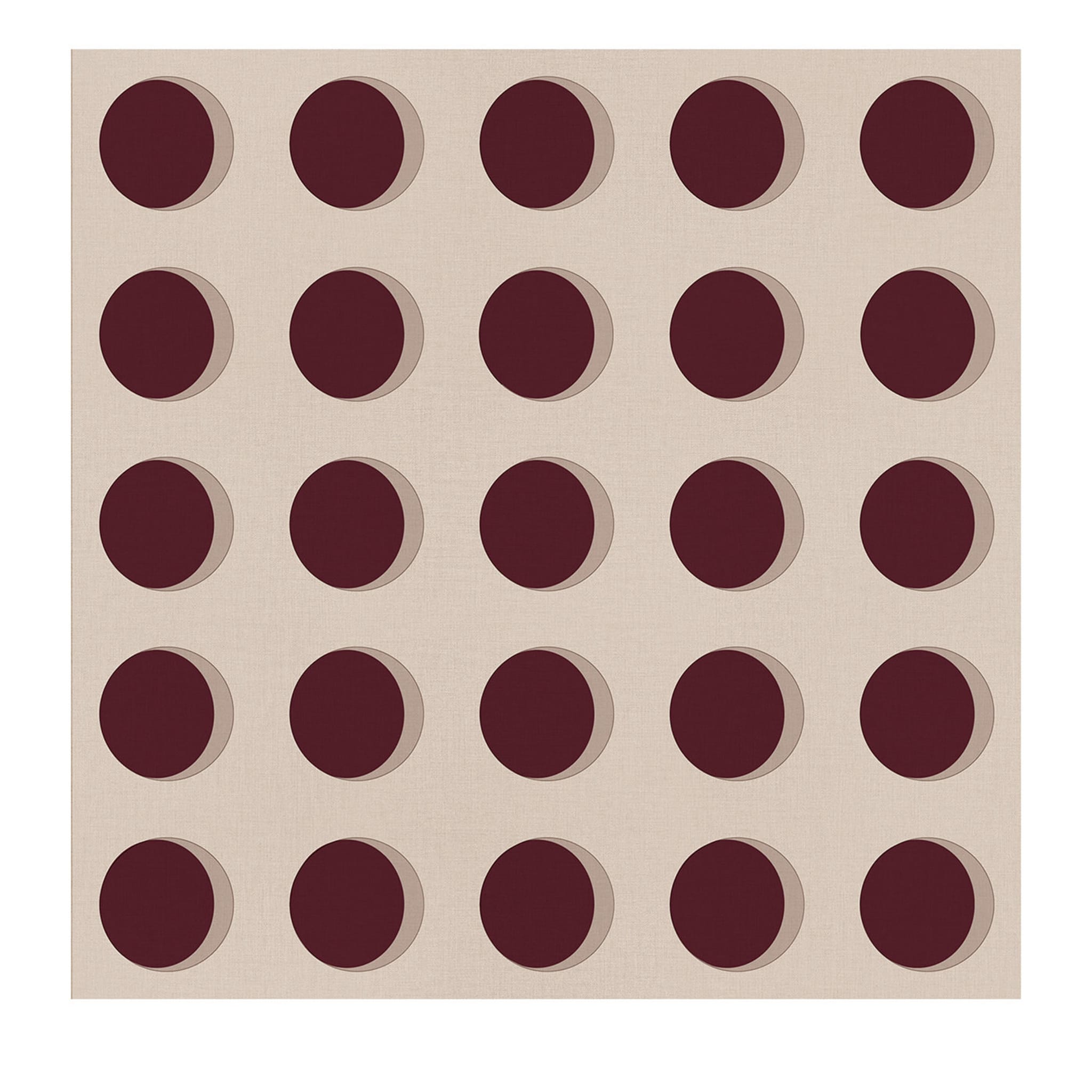 Grafisches Manifest von Terzo Piano Dots Brick auf Ecrù - Hauptansicht