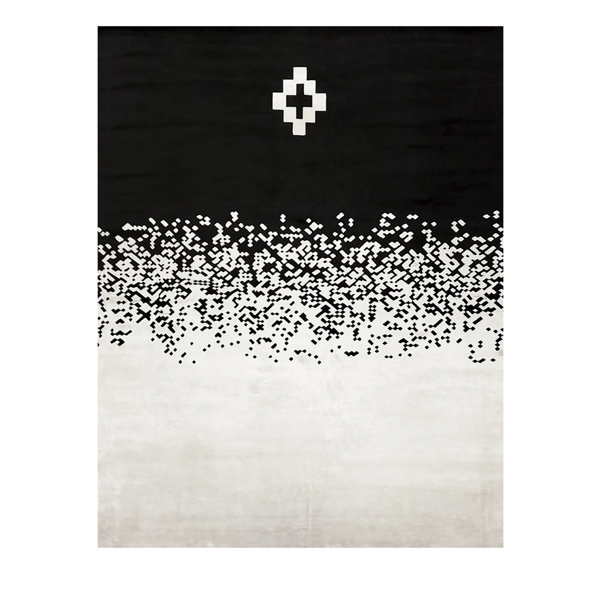 Pixel-Teppich von Marcelo Burlon - Hauptansicht