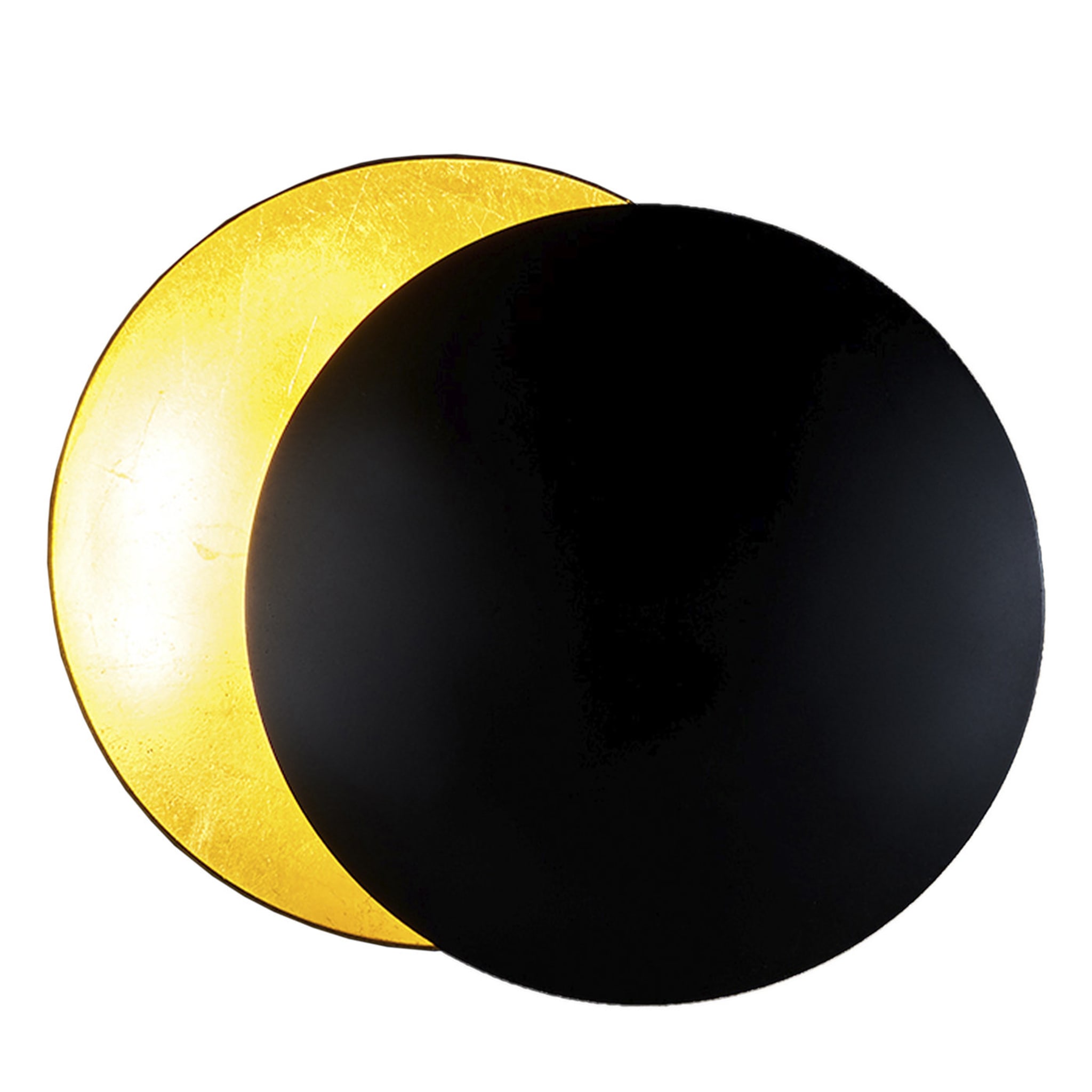 4006/A1 Black and Gold Sconce - Main view