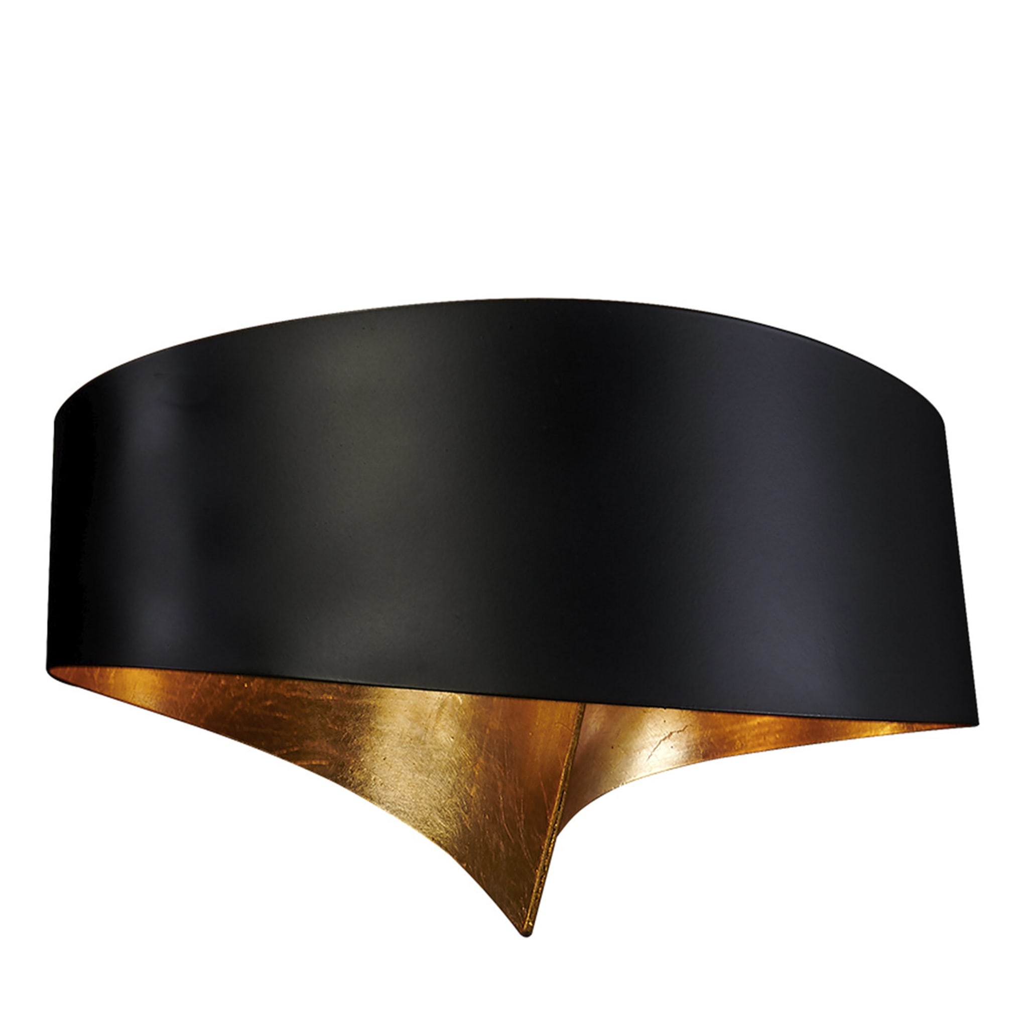 4007/A2 2-Light Black and Gold Sconce - Main view