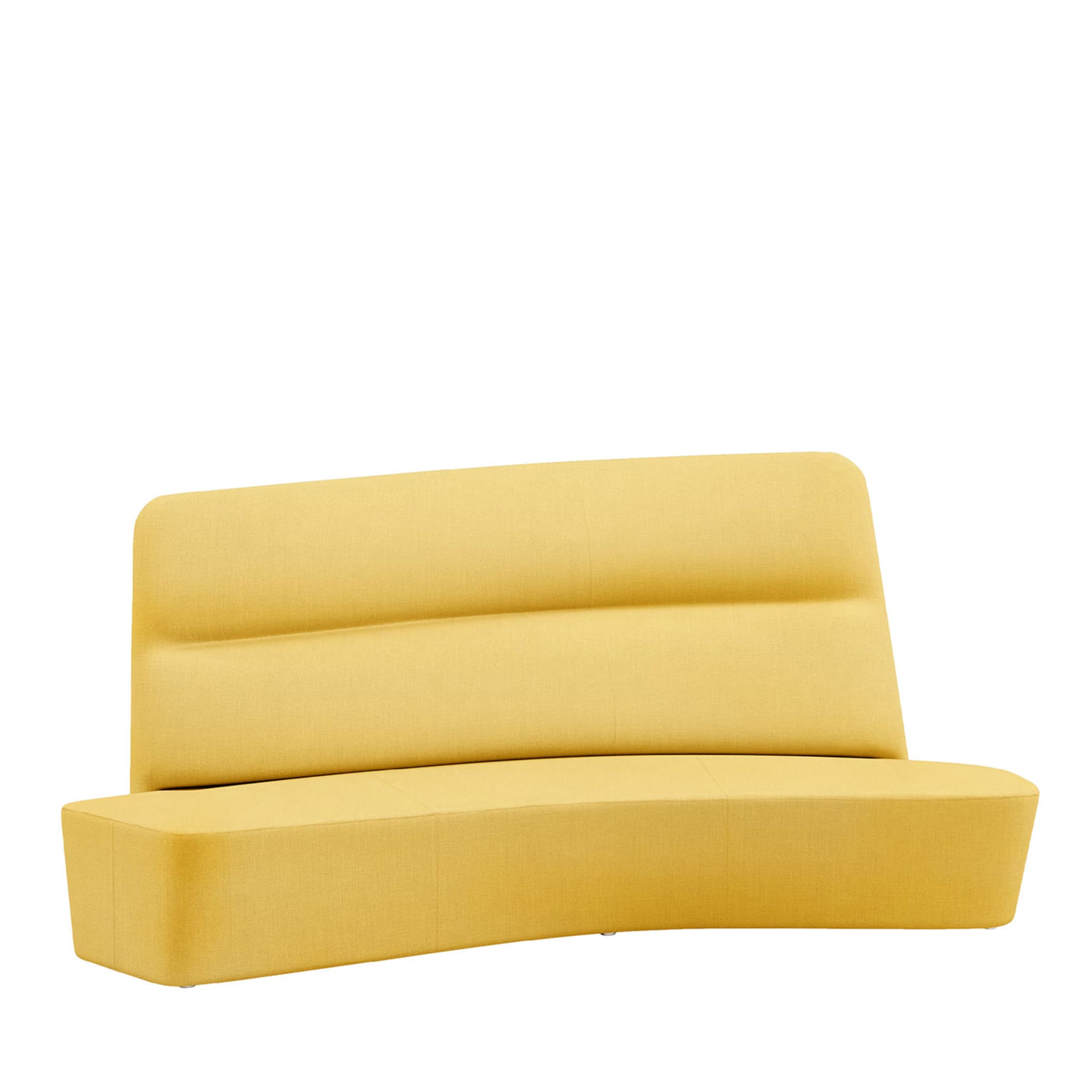 Canapé en alcôve jaune polaire - Vue principale