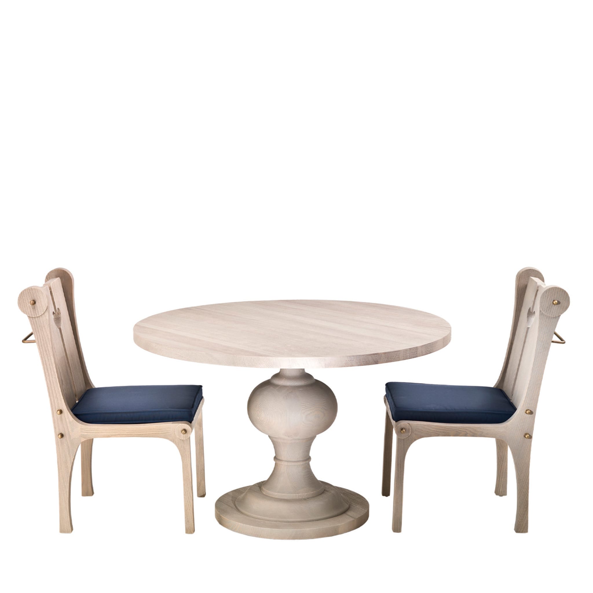 Ferne Round Outdoor Dining Table by Archer Humphryes Architects - Alternative view 1
