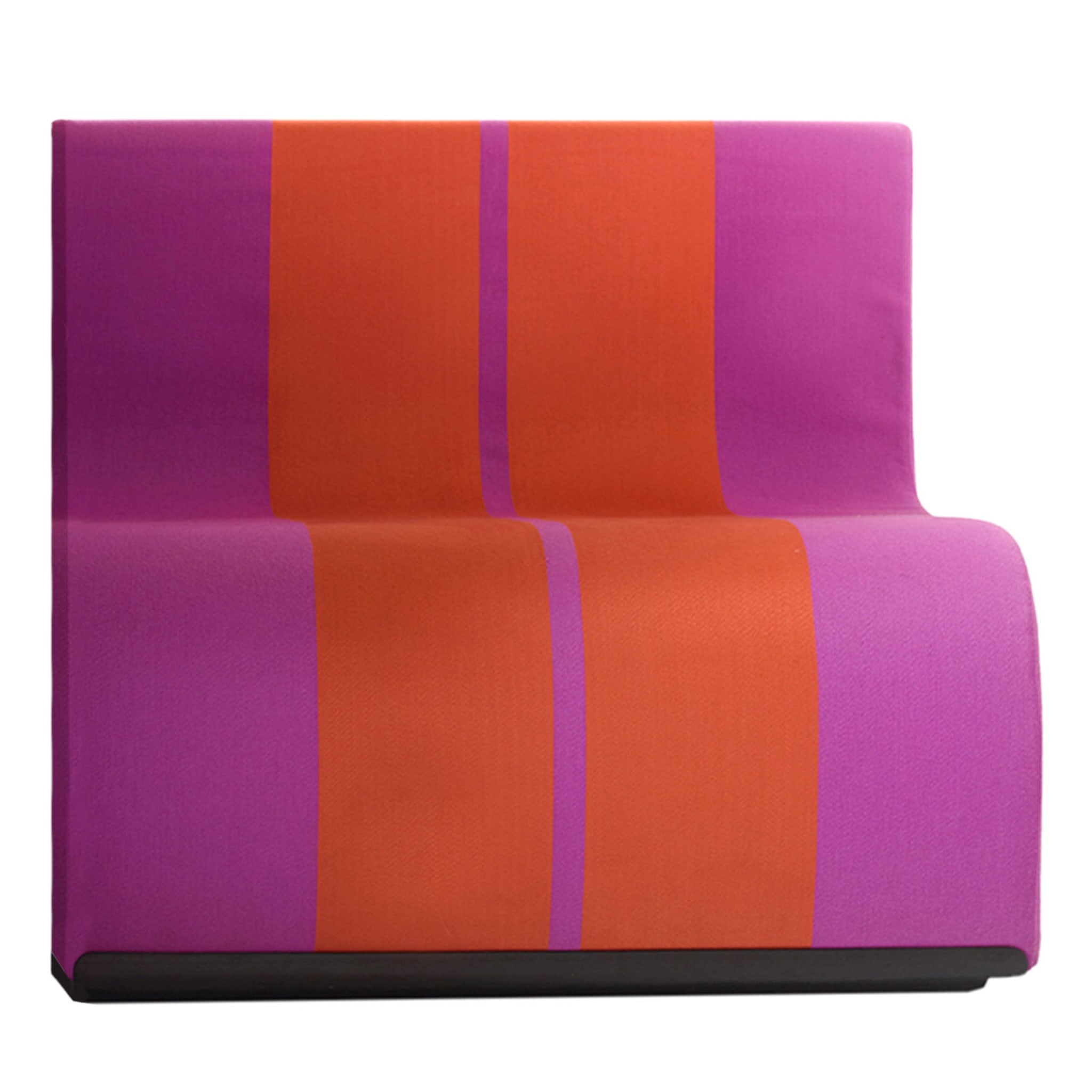 Sofo Purple and Red Armchair - Main view