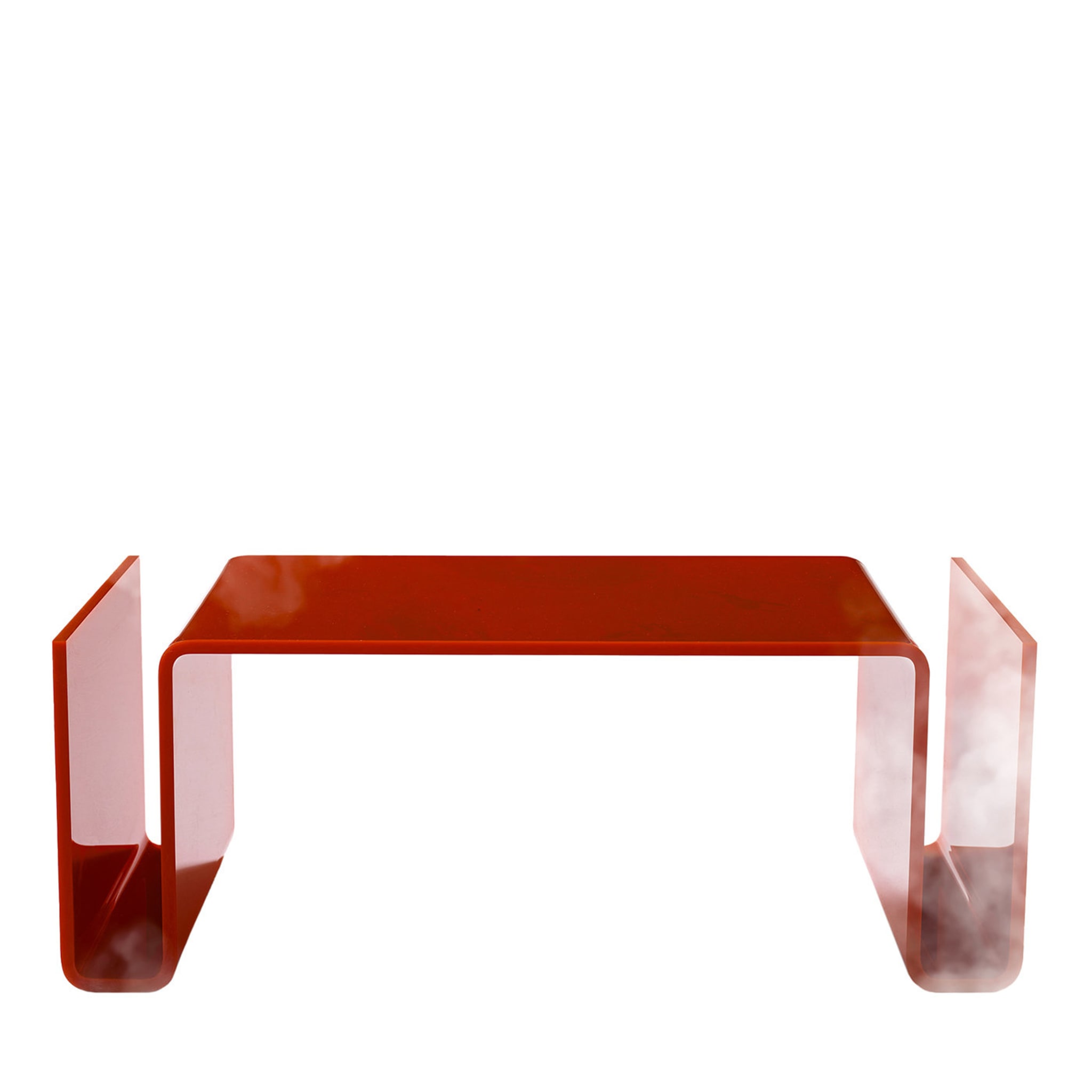 T01 Table d'appoint rouge - Vue principale