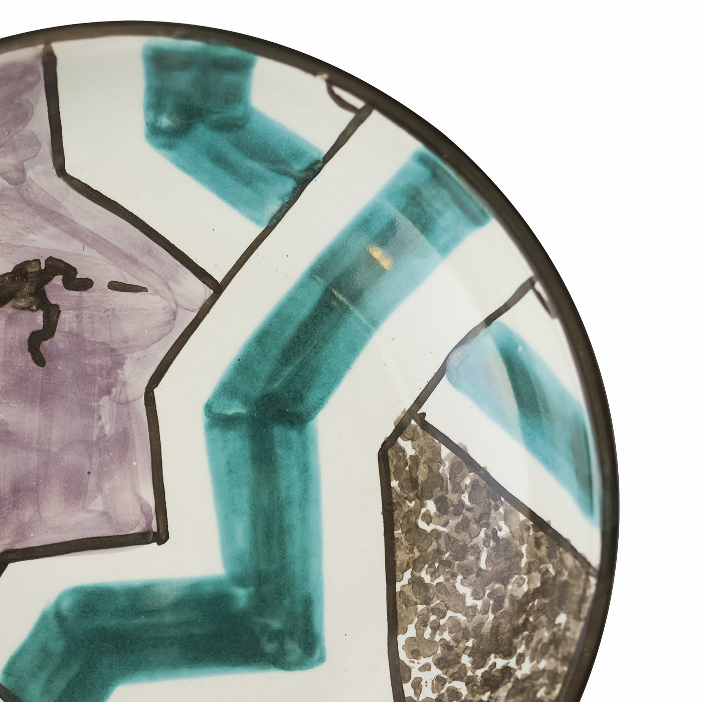 Set of 6 Deep Plates LB12   - Fausta Gaetani Design