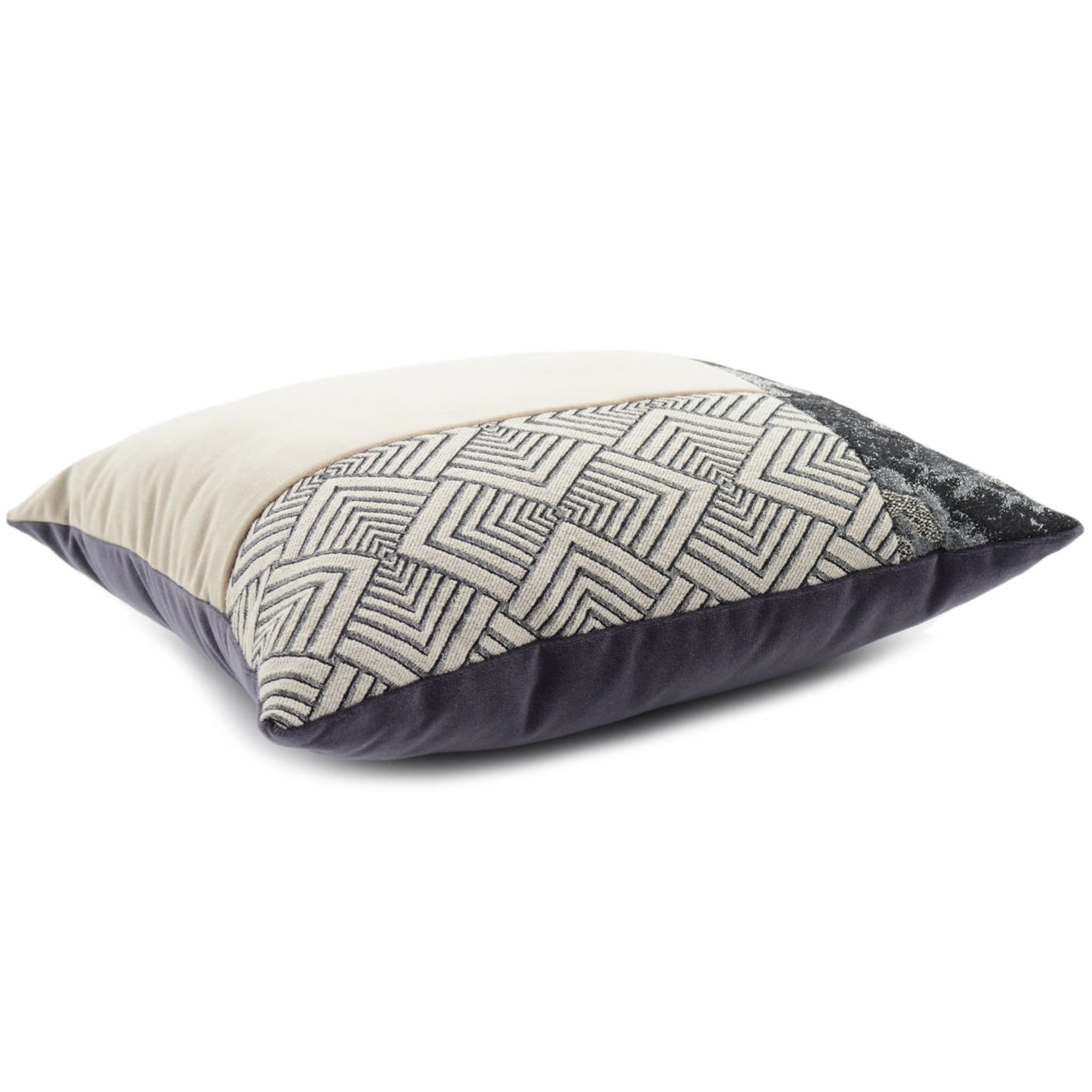 Beige Inlay Carré-T Cushion - Alternative view 2