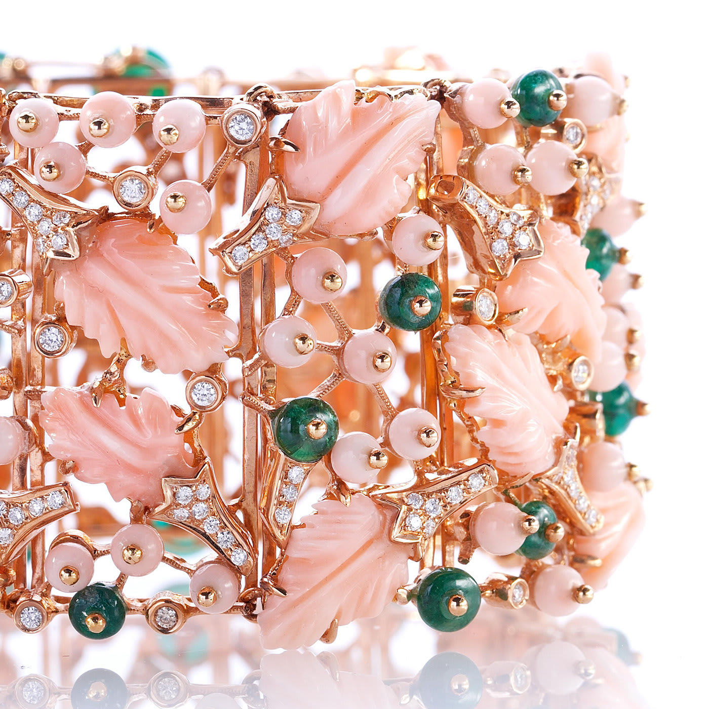 Paradiso Pink Coral Bracelet - De Simone