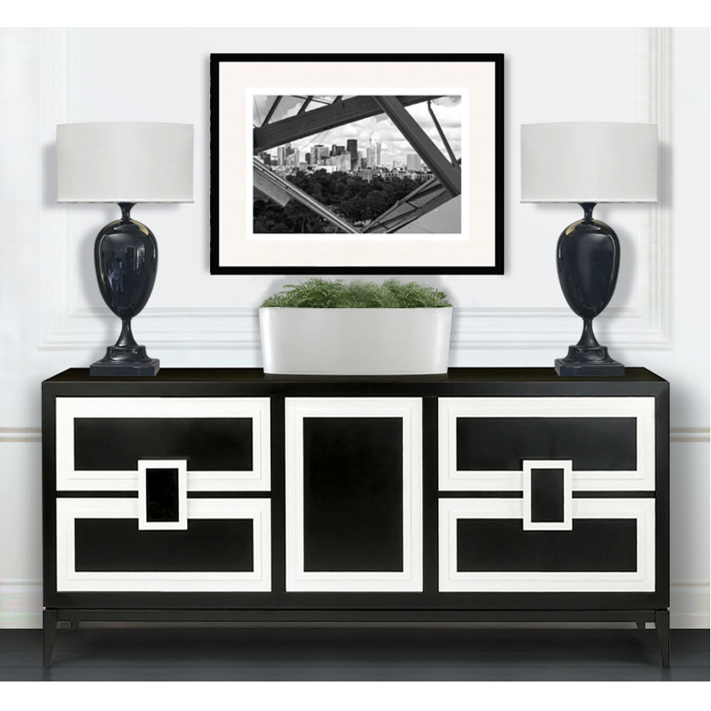 Cornelia Sideboard with Tapered Legs - Isabella Costantini