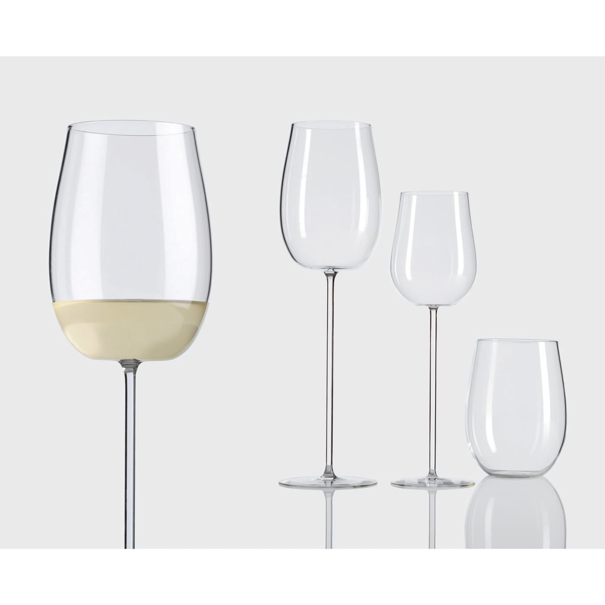Set of 6 Modigliani White Wine Glasses - Alternative view 1