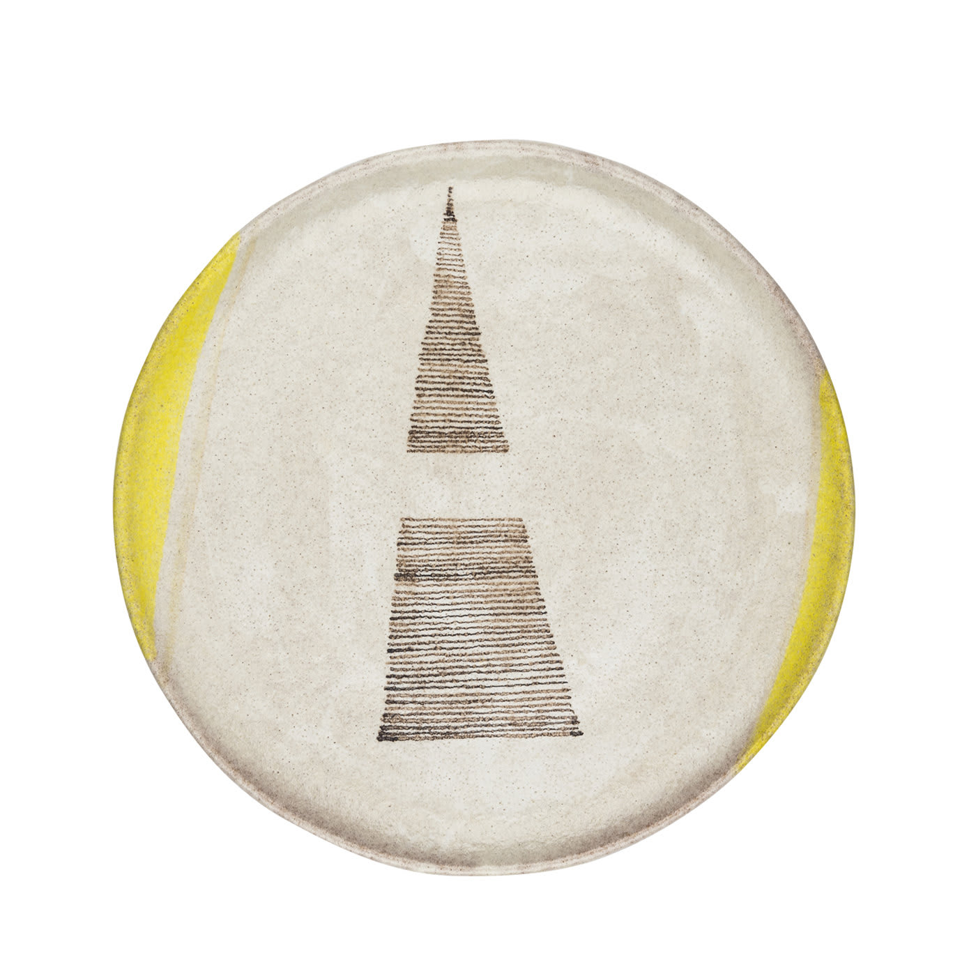 Segni Triangle Plate - Pierfrancesco Solimene