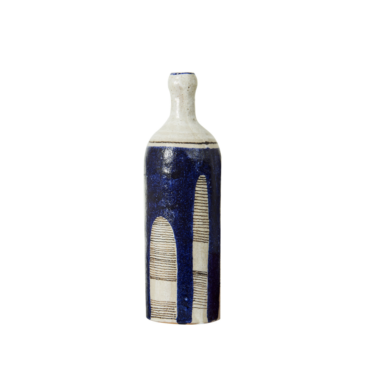 White and Blue Bottle - Pierfrancesco Solimene