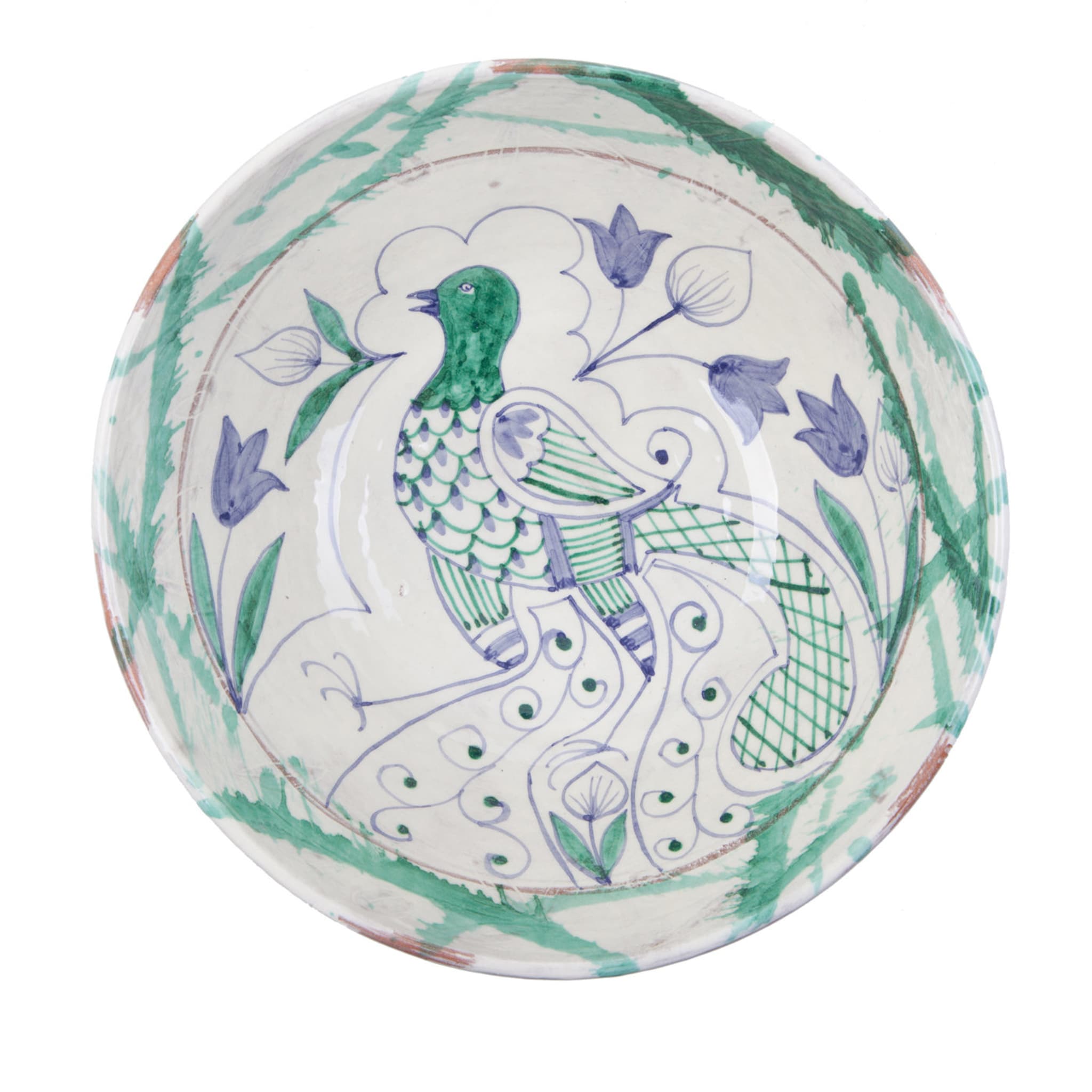 4er-Set Pavone-Keramik-Teller - Hauptansicht