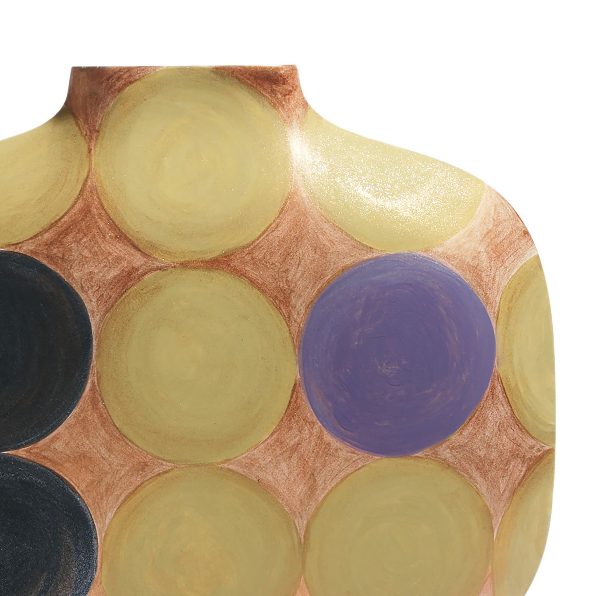 Kurze Palma Afro Vase - Alternative Ansicht 1