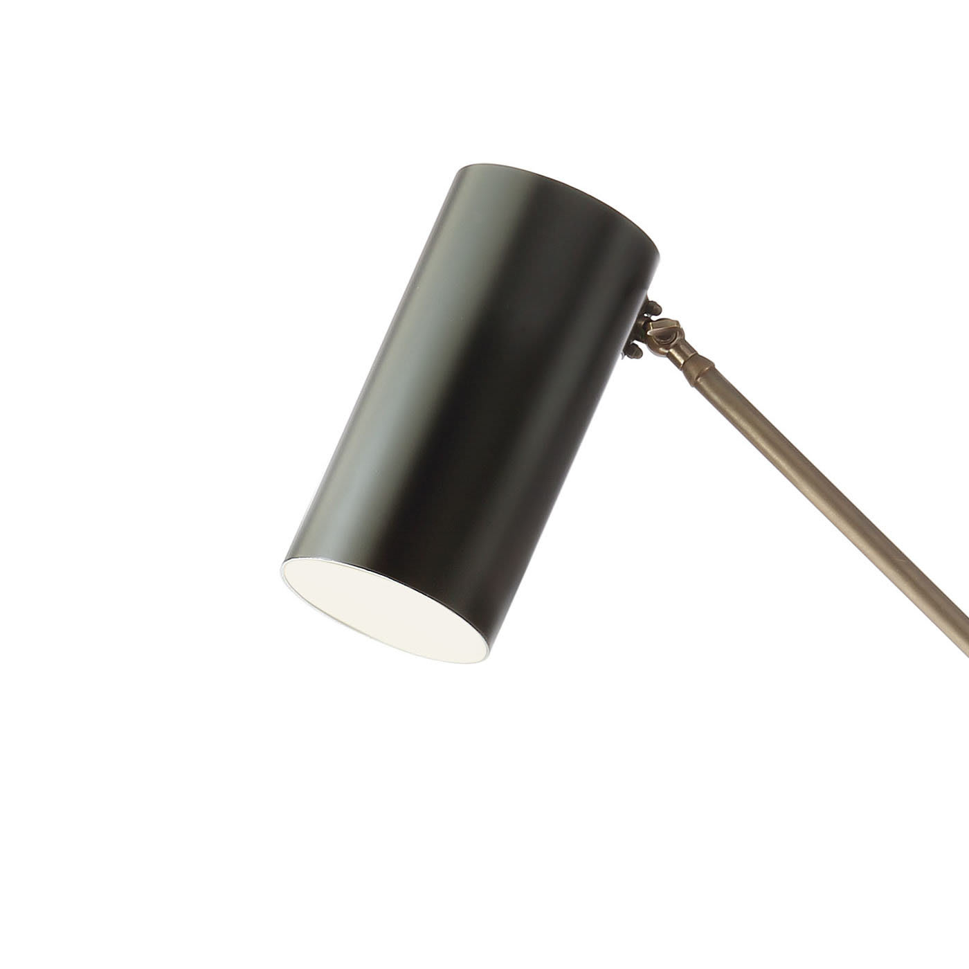 Kursa Clip-on Desk Lamp in Brass - Lumis