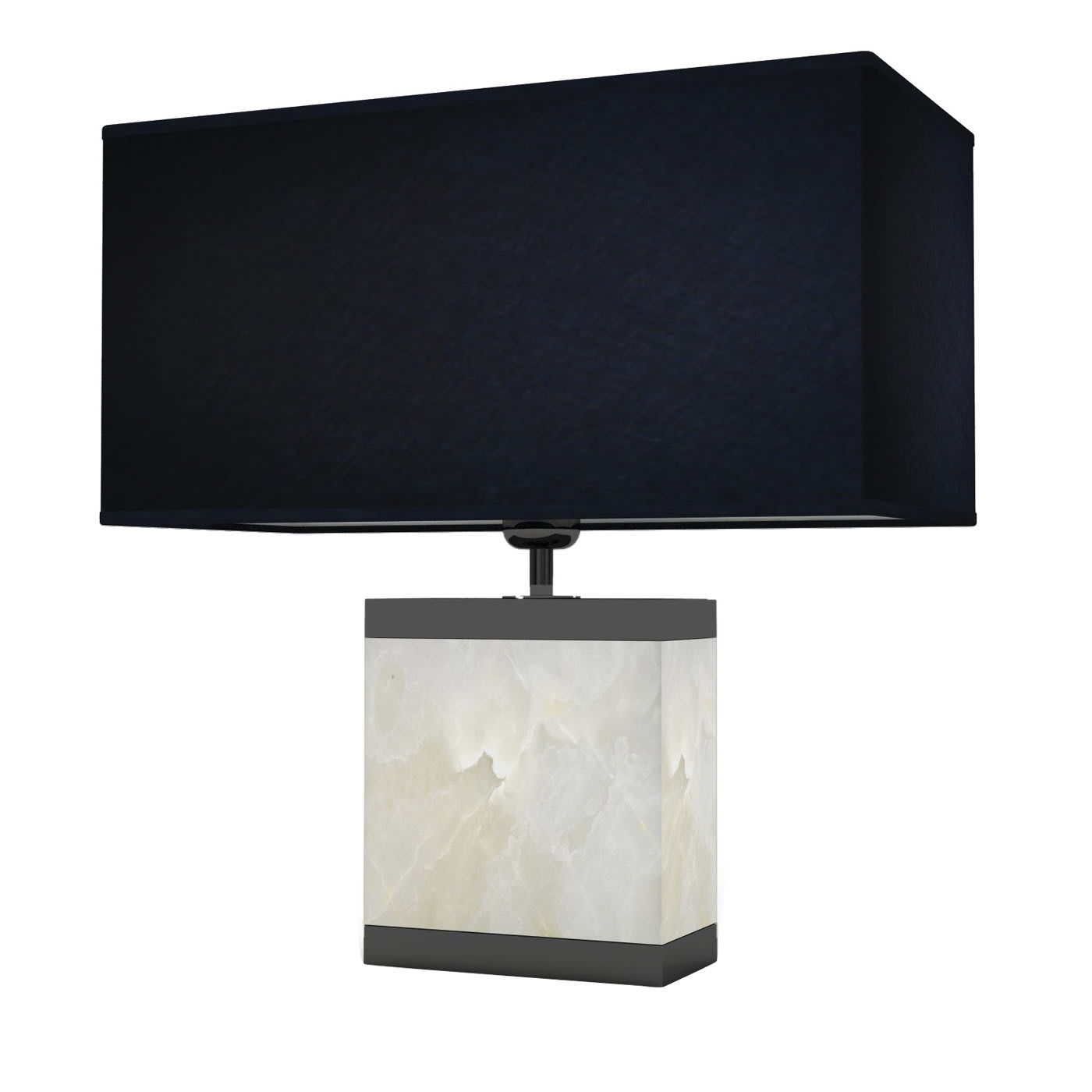 Pulsar Desk Lamp in White Marble - Lumis