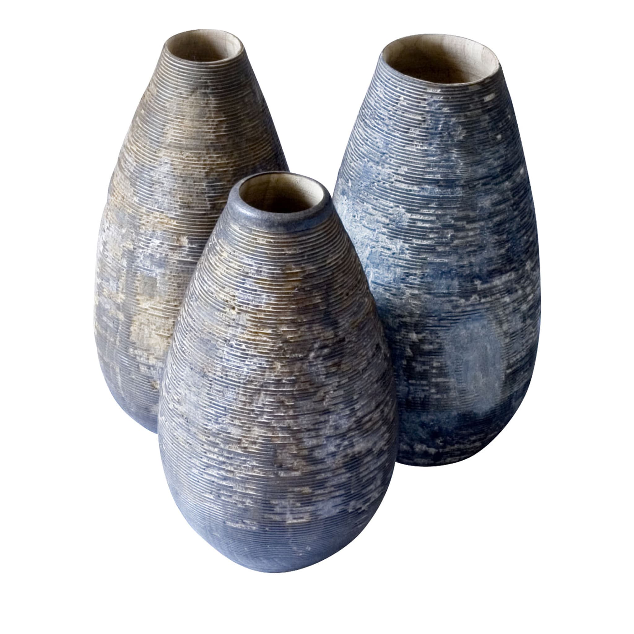 Juglans #9 Set of Three Vases - Main view