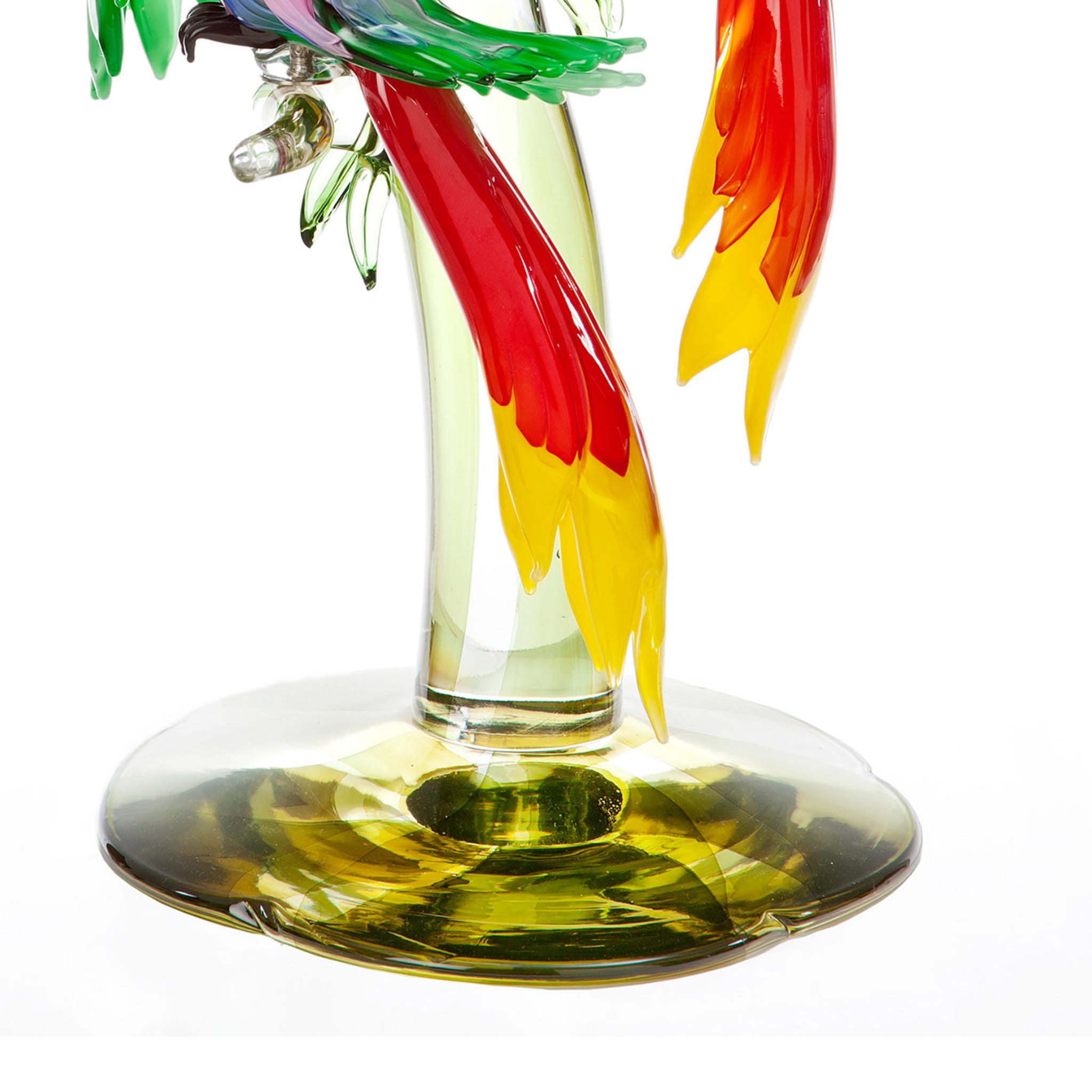 Three Murano Glass Parrots - Alternative view 2