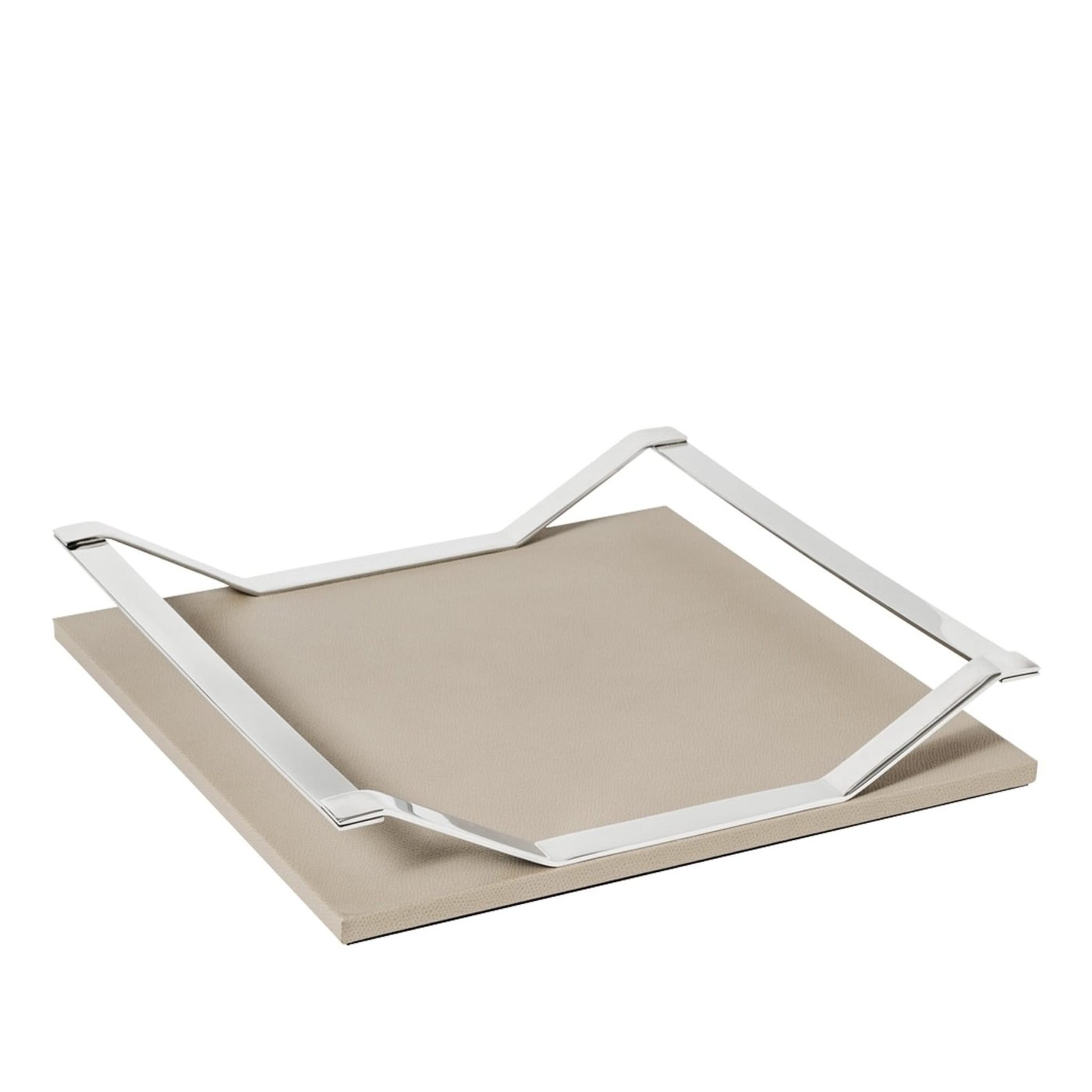 Wing Beige Squared Tray - Main view