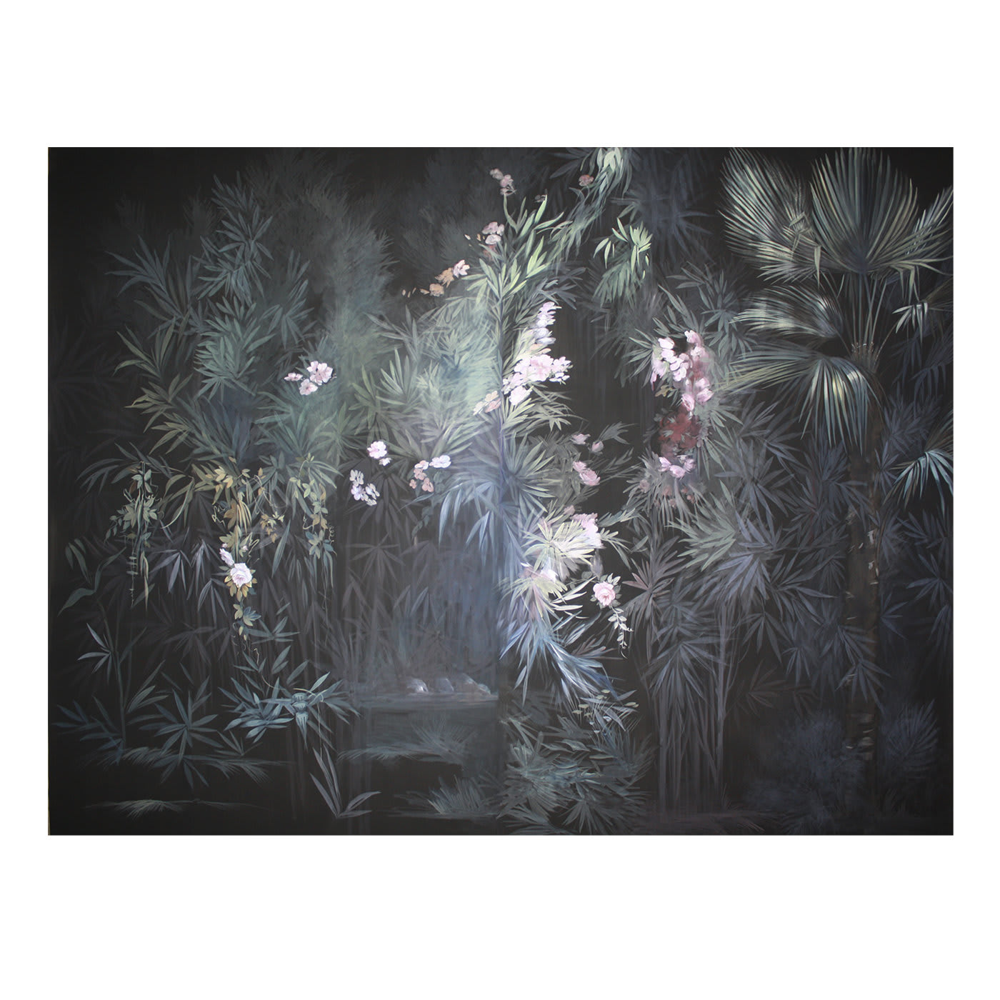 Black Garden Wallpaper - Larghevedute