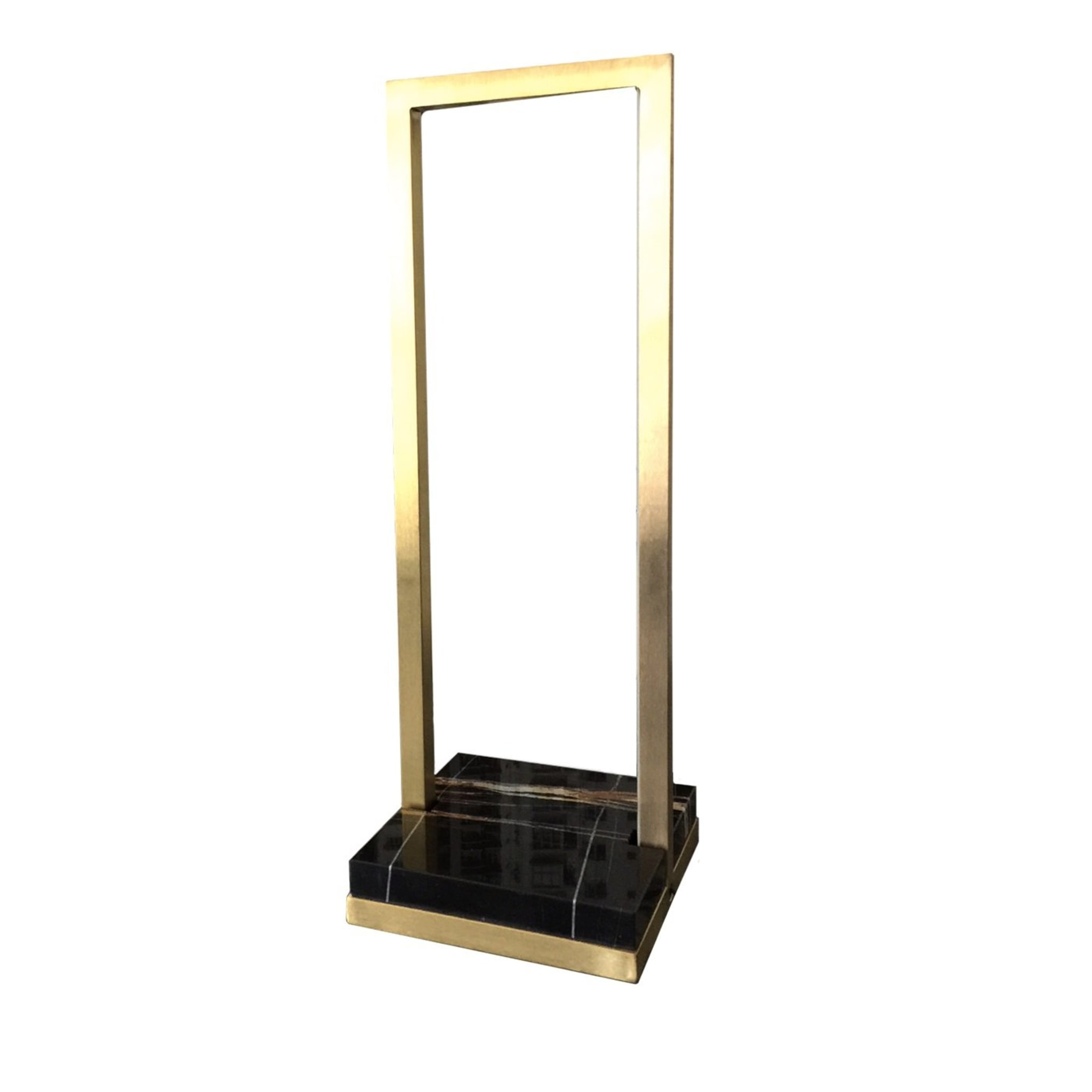 Tableframe Desk Lamp in Brass and Marble - Main view