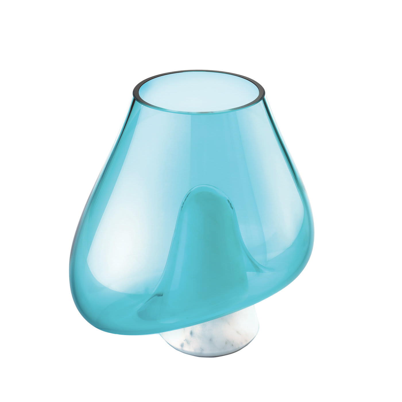 Cumuli C Light Blue Vase - Gumdesign