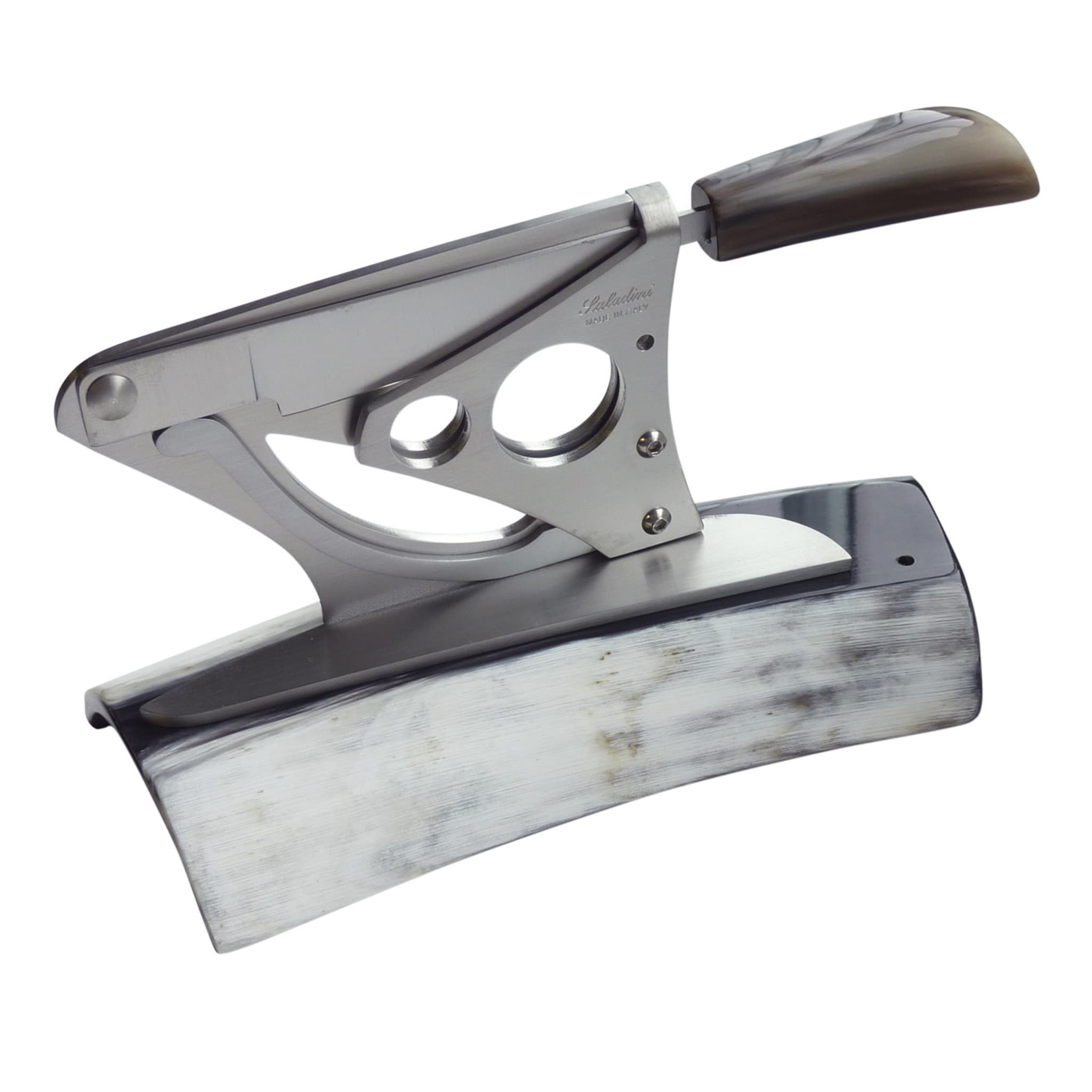 F24 Table Cigar Cutter in Horn - Main view