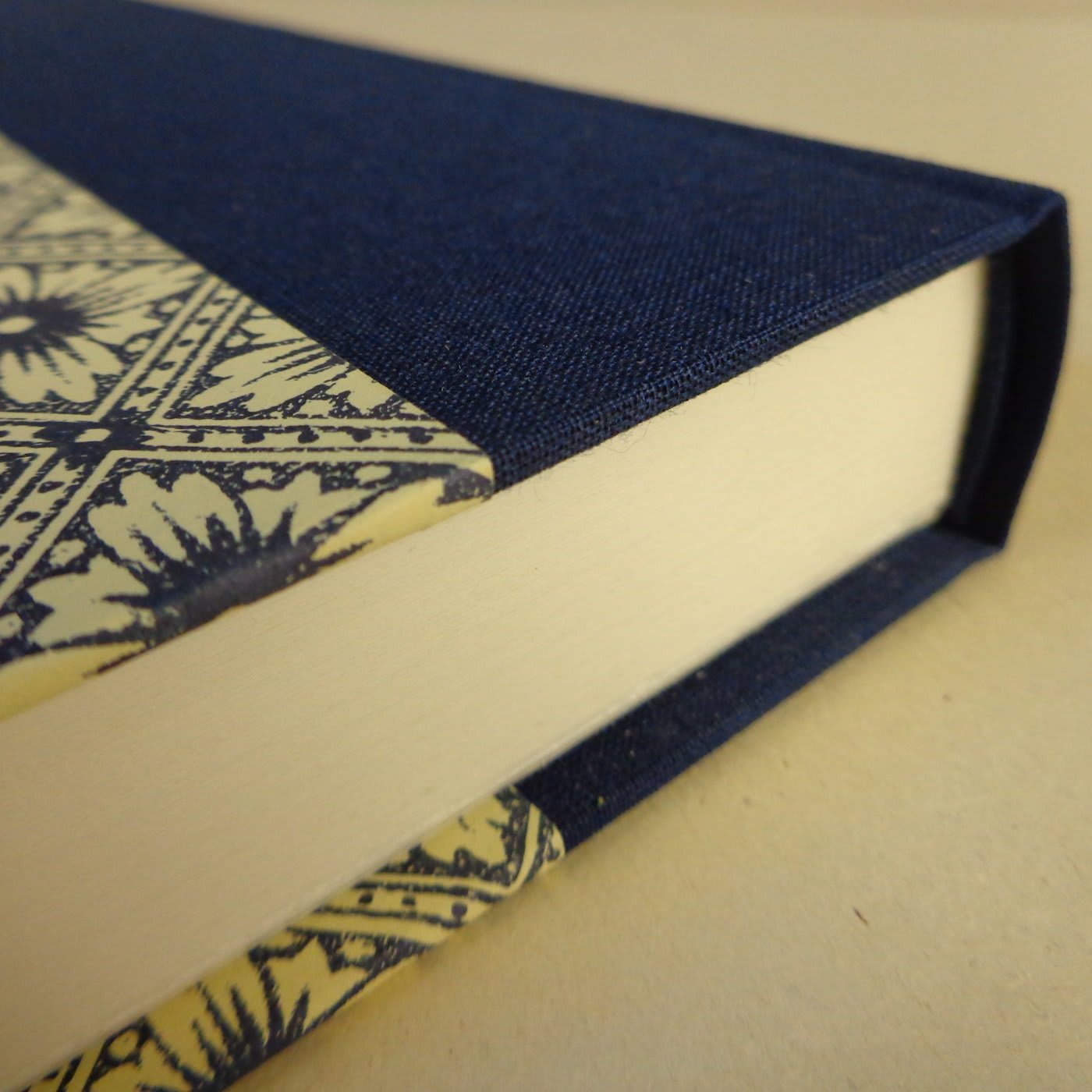 Blue and Green Hand-Bound Notebook - AtelierGK Firenze