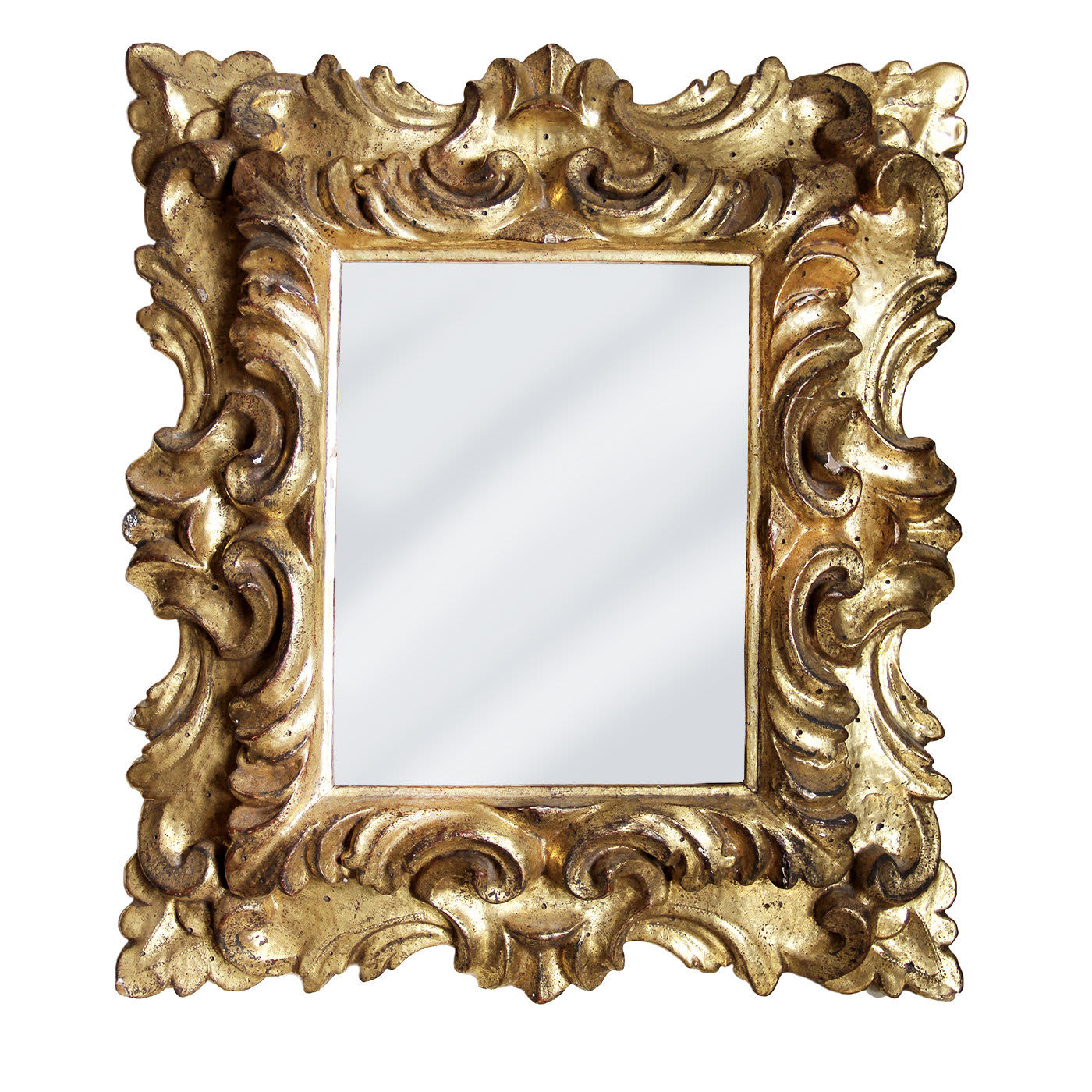 Fiorentina 1600 Thick Framed Mirror - Leone Cornici