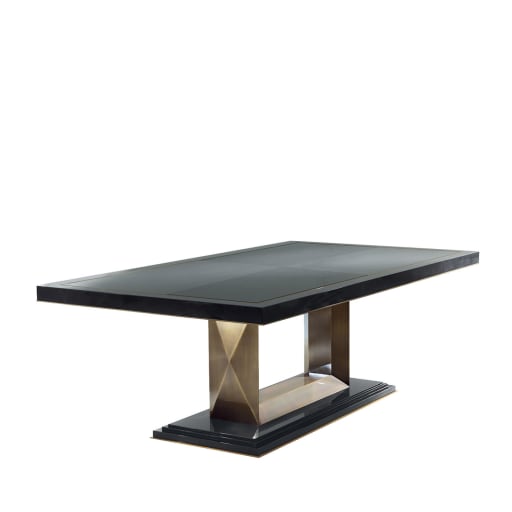 III Bronze Dining Table by Kamini Ezralow Orsi | Artemest