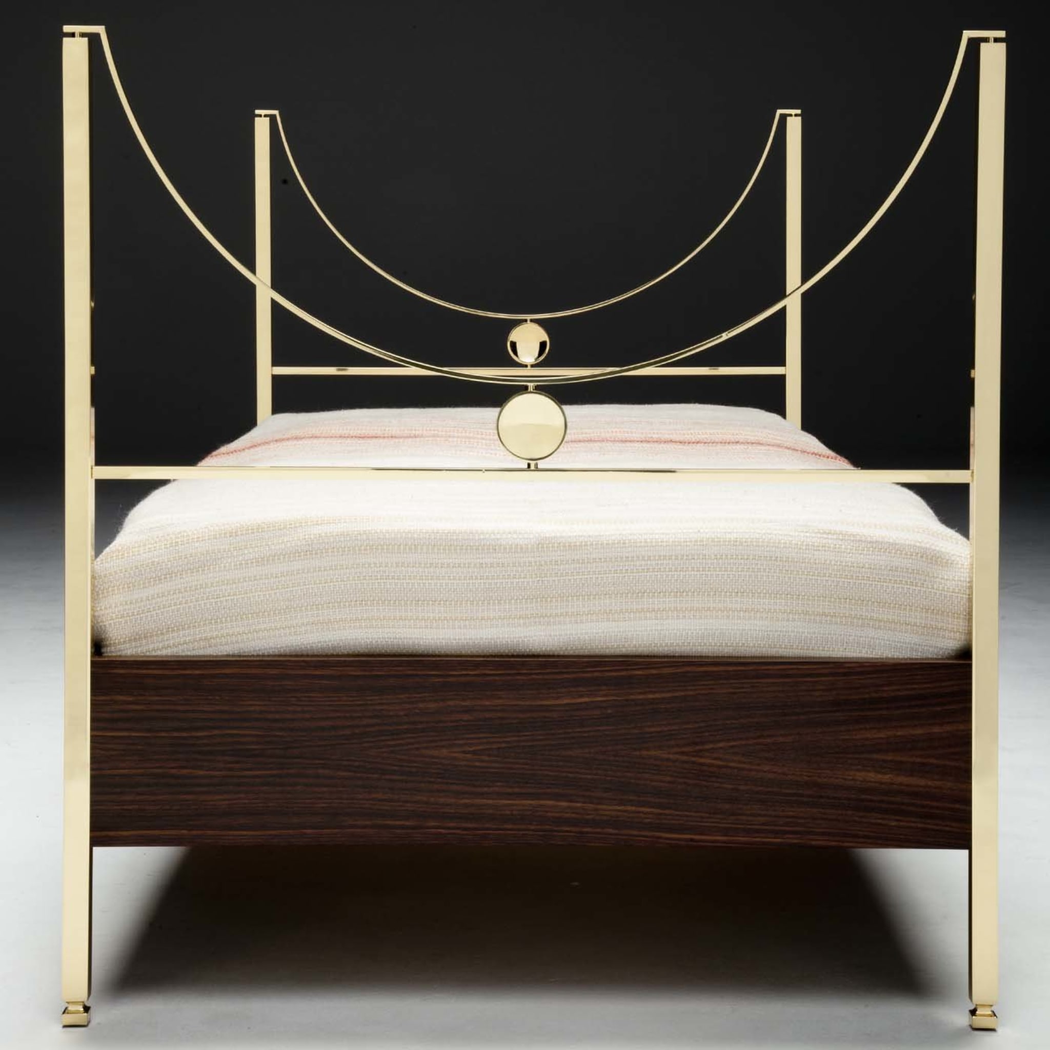 Cadre de lit en laiton 1962 par Carlo De Carli - Vue alternative 1