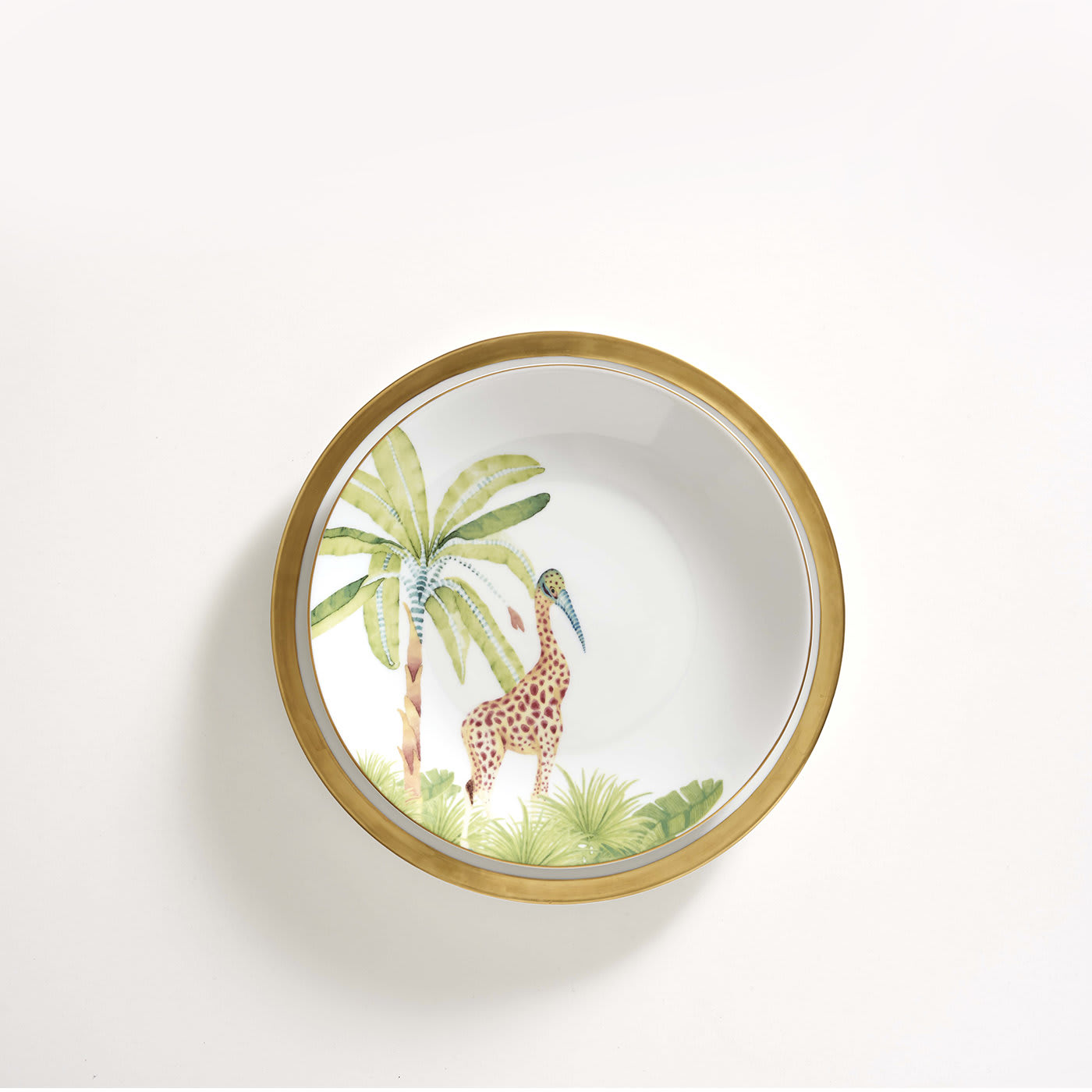 Hornbillaffe Set of Three Porcelain Dishes - Dalwin Designs