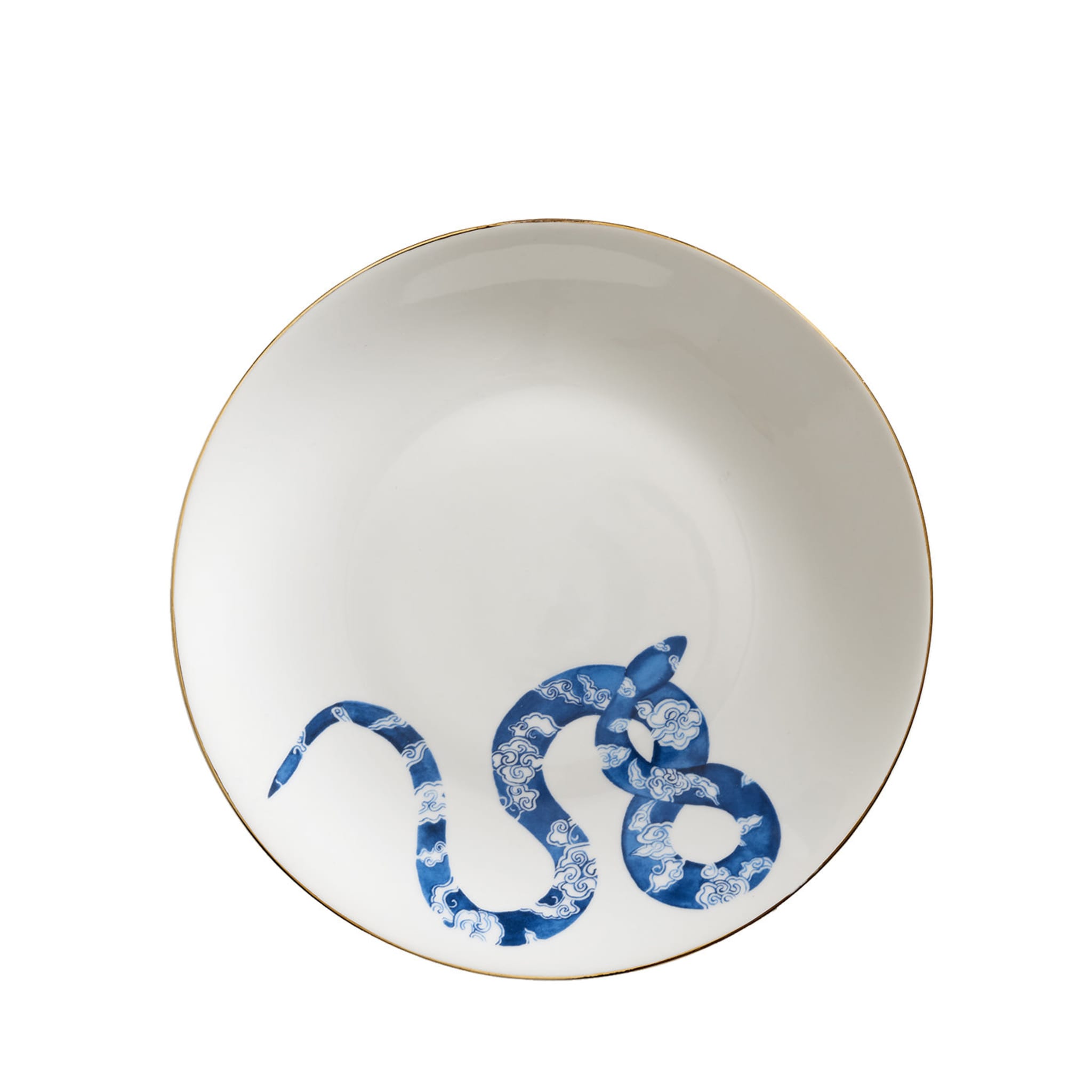 Japanese Snake Set of Three Porcelain Dishes - Alternative view 1