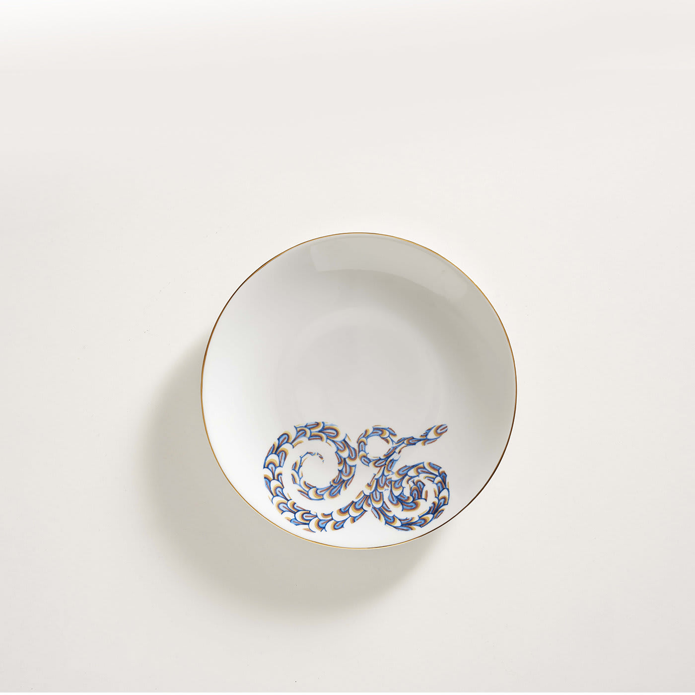 Italian Snake Set of Three Porcelain Dishes - Dalwin Designs
