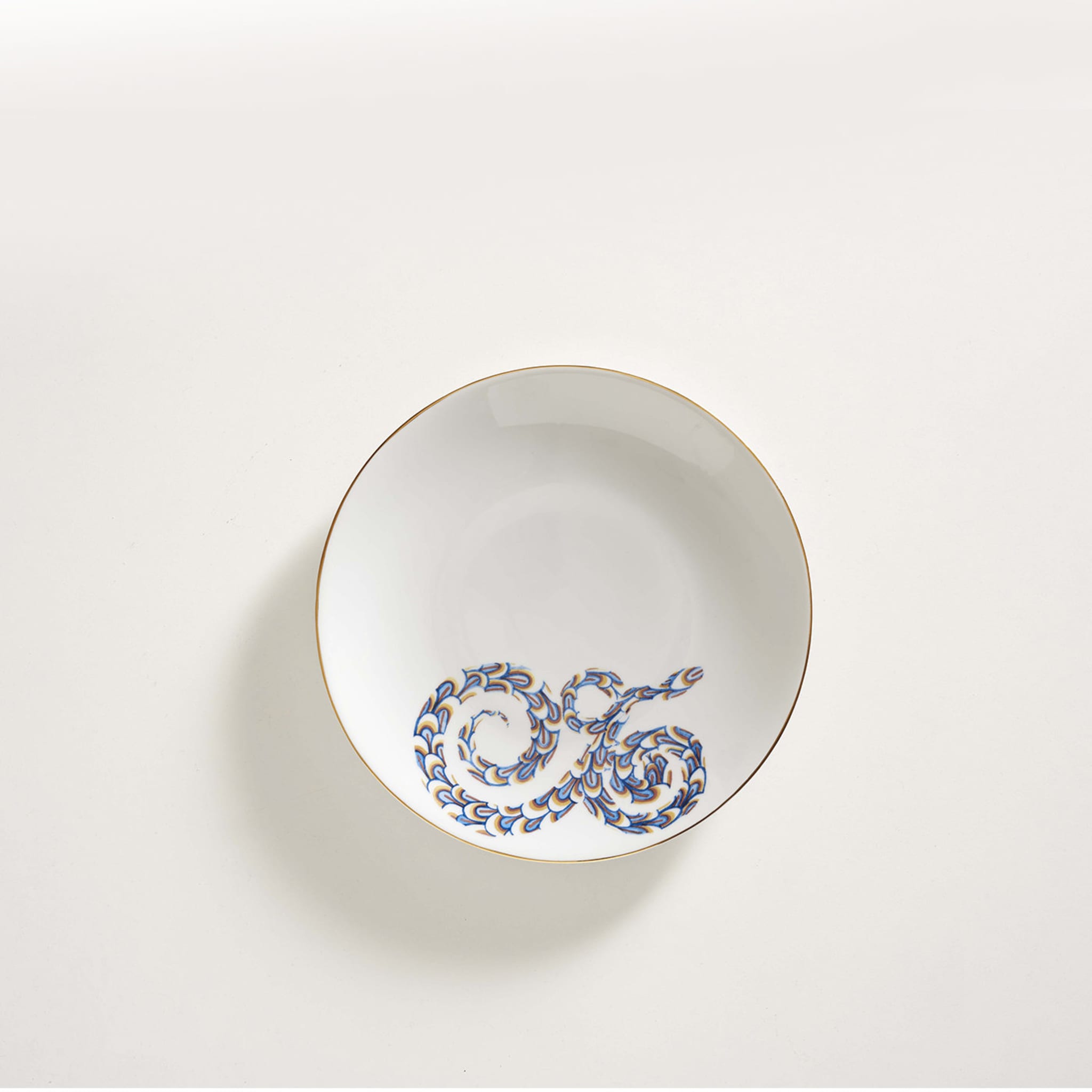 Italian Snake Set of Three Porcelain Dishes - Alternative view 1