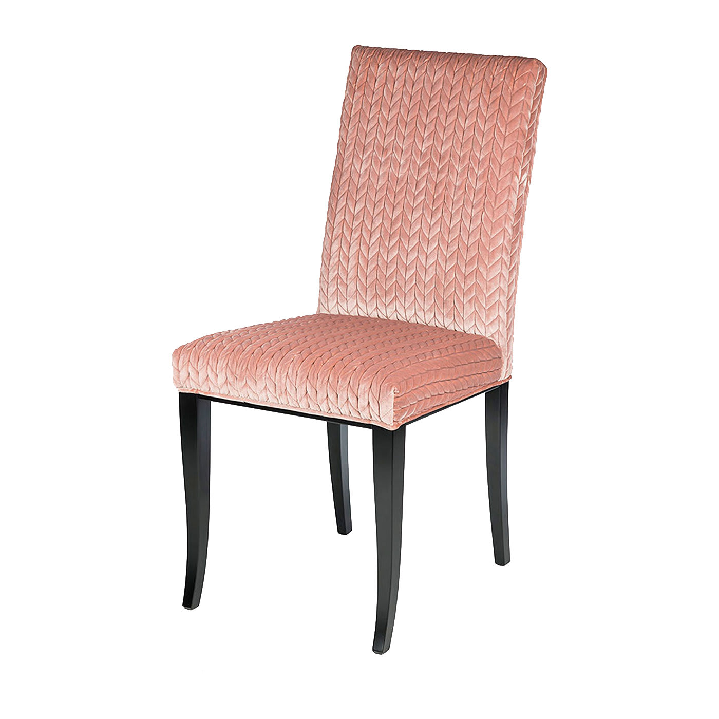 Set of Two Audrey Wood and Fabric Chairs - VGnewtrend