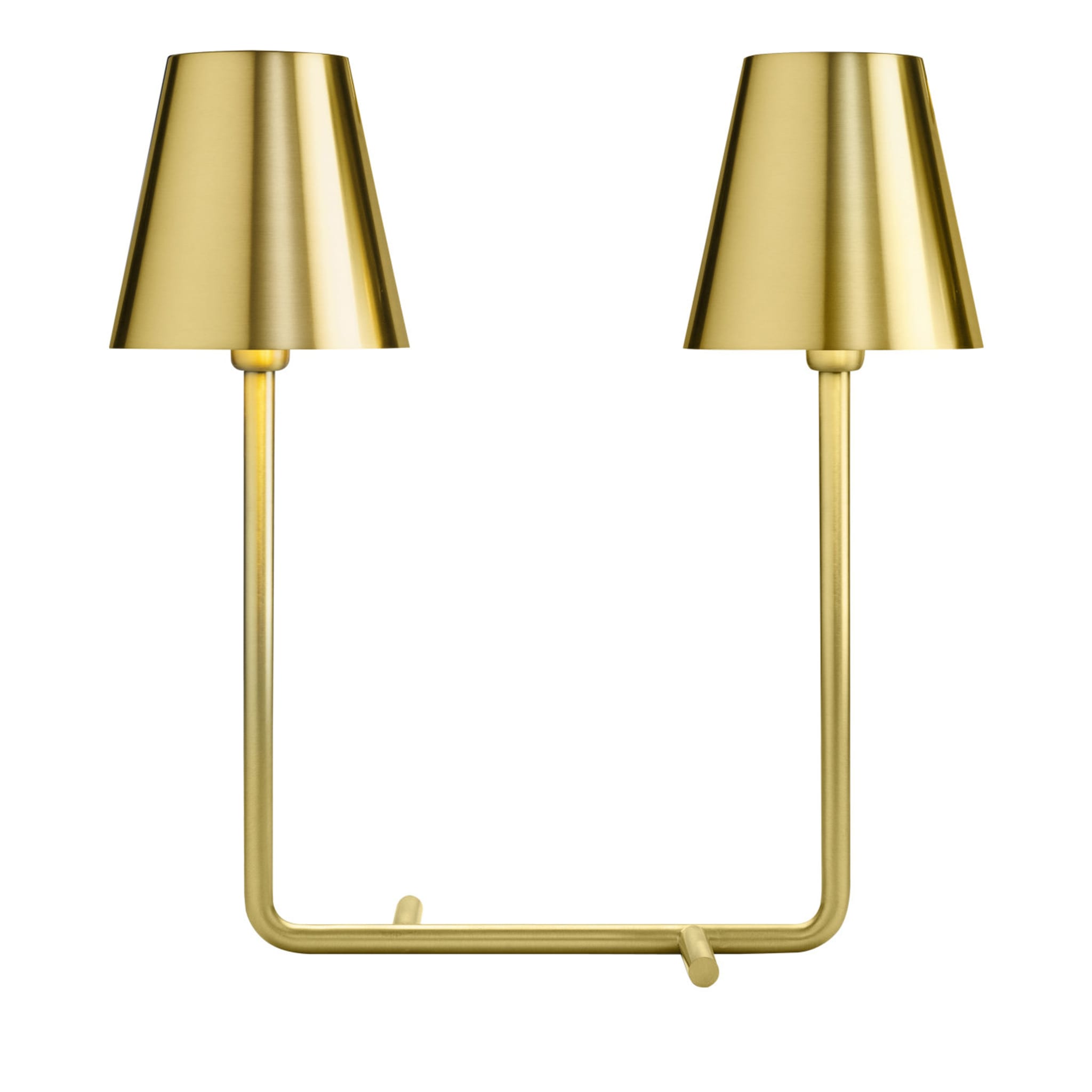 Bio Satin Brass Table Lamp By Aldo Cibic - Main view