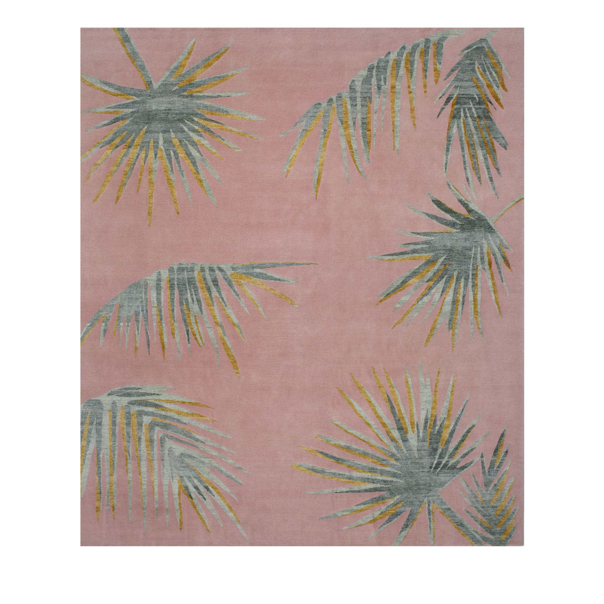 Pink Palms Rug - Main view