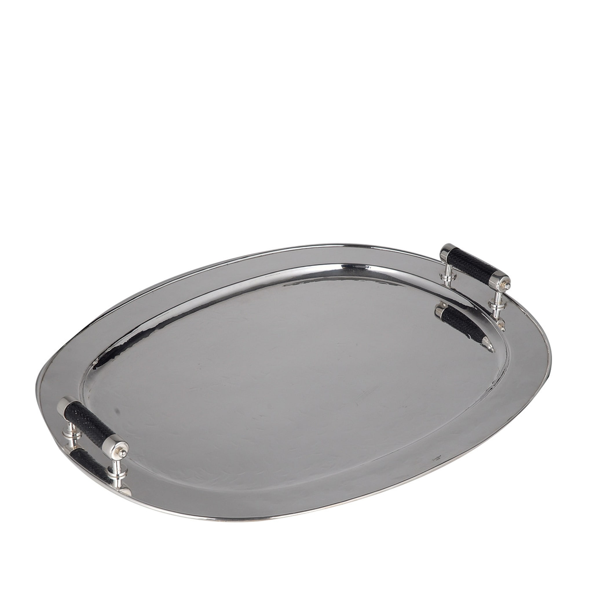 Oval Tray with Carbon Fiber Handles - Main view