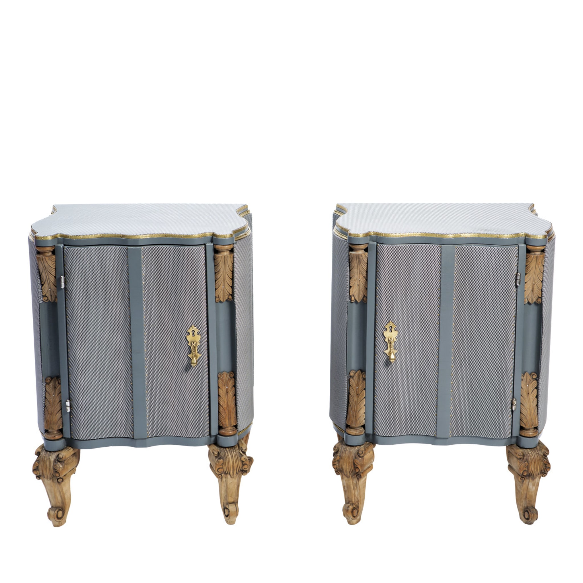 Set of Two Body Armor Nightstands - Main view