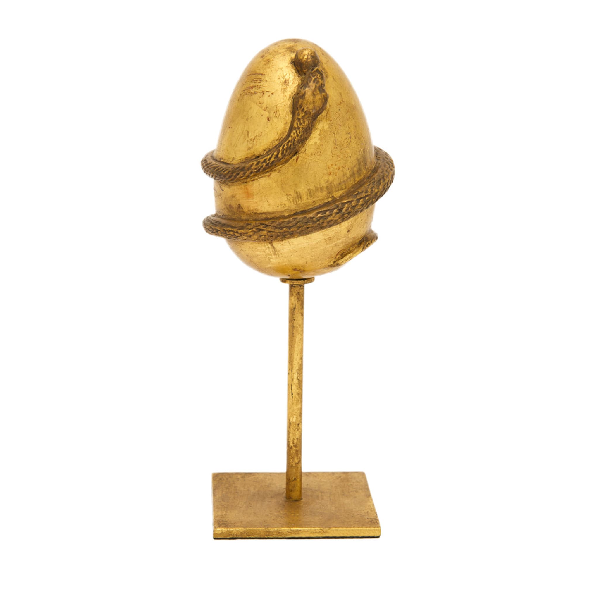 Partenope Egg N°5 Gold Small Sculpture - Main view