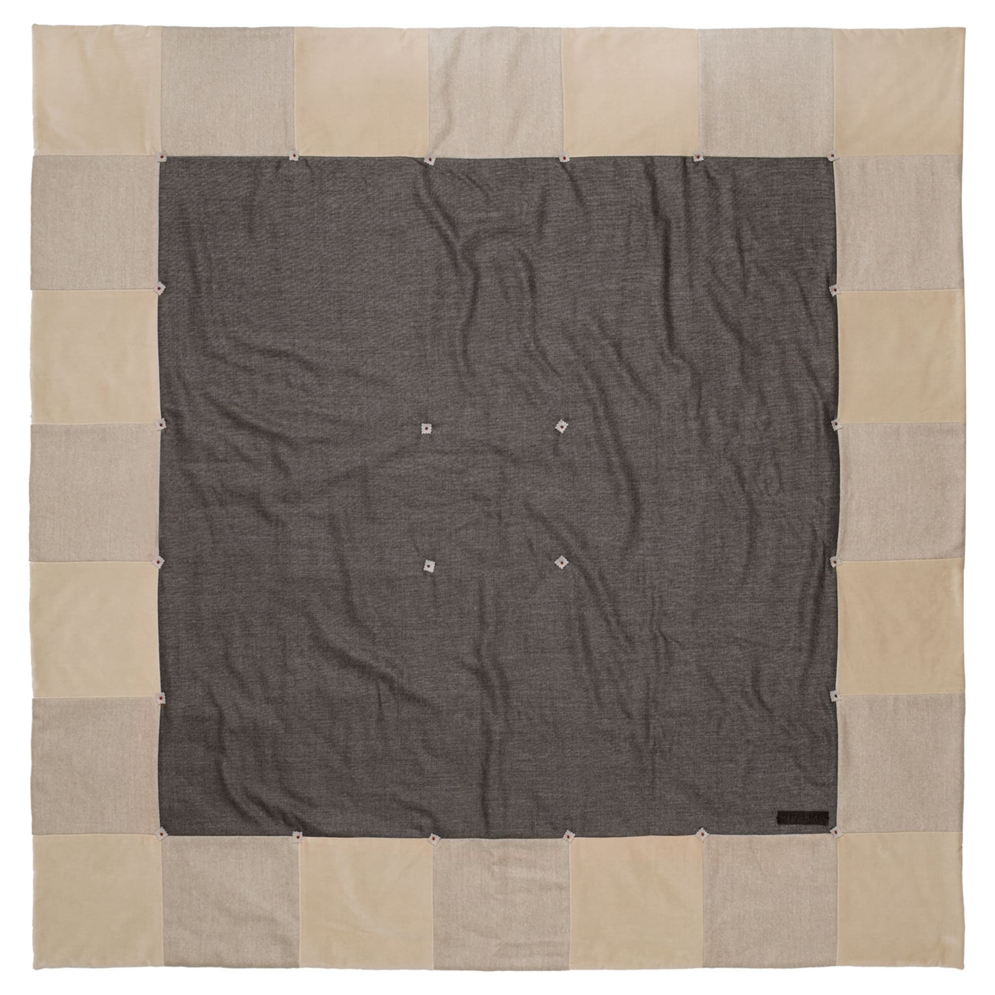 Blanched Almond and Ivory Throw - Alternative view 1