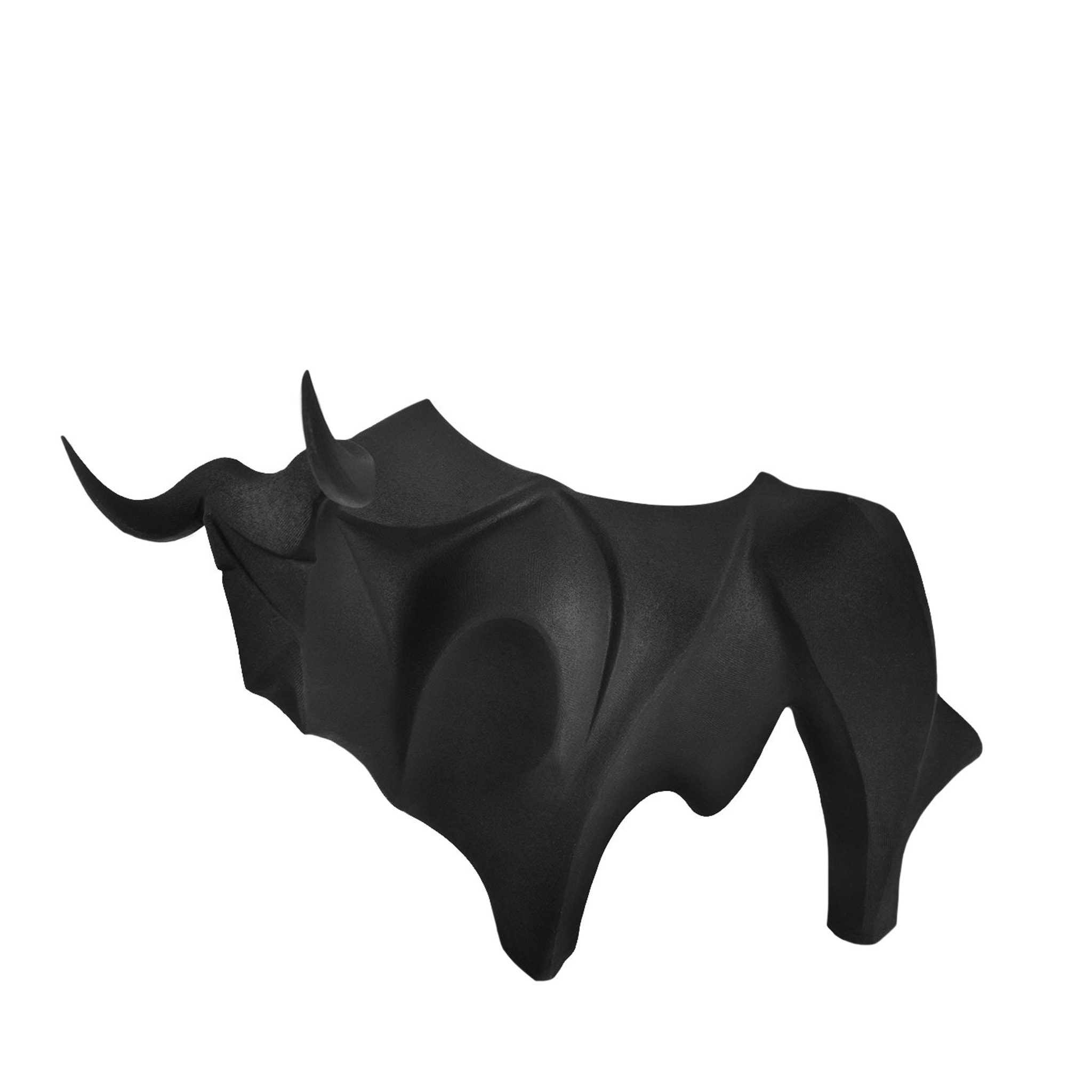 Sculpture noire Toro - Vue principale