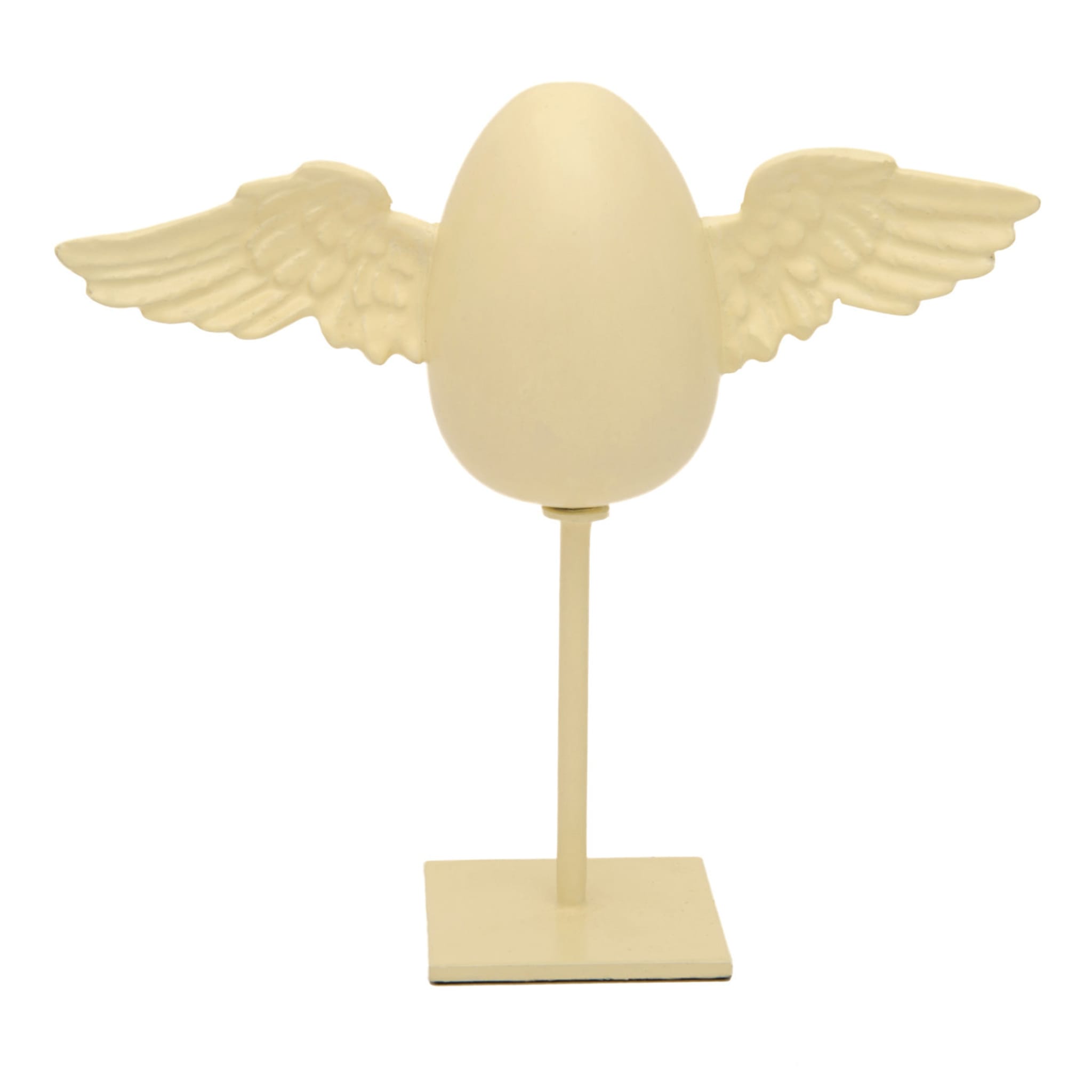 Partenope Egg N°2 White Small Sculpture - Vue principale