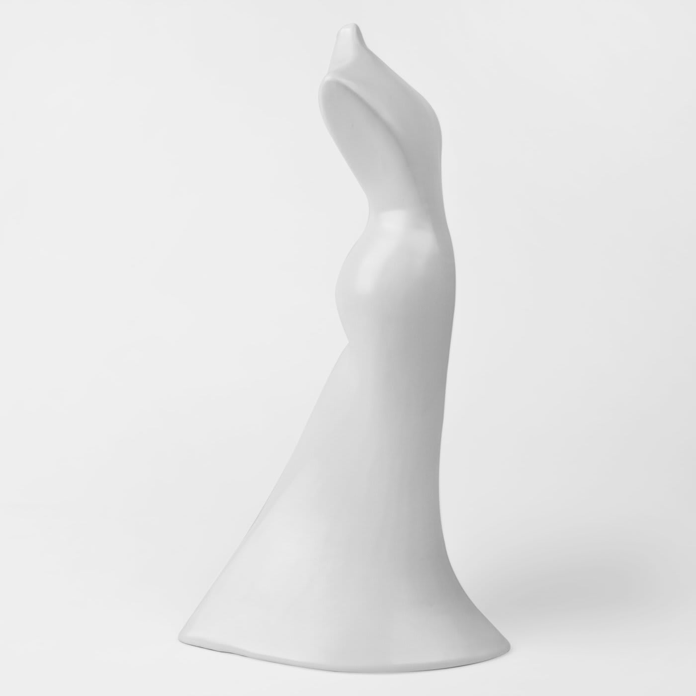 Greta White Sculpture - Bottega Del Monaco